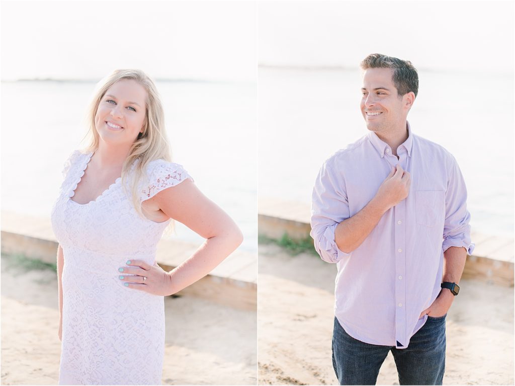 engagement sessions at stone harbor