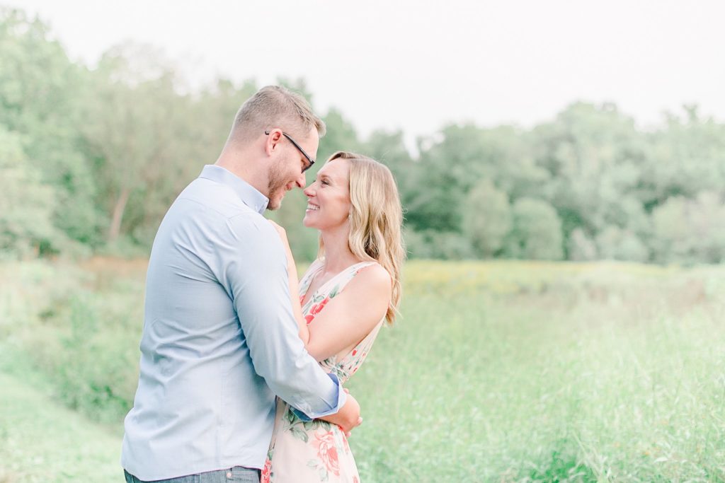 valley forge summer engagement photos