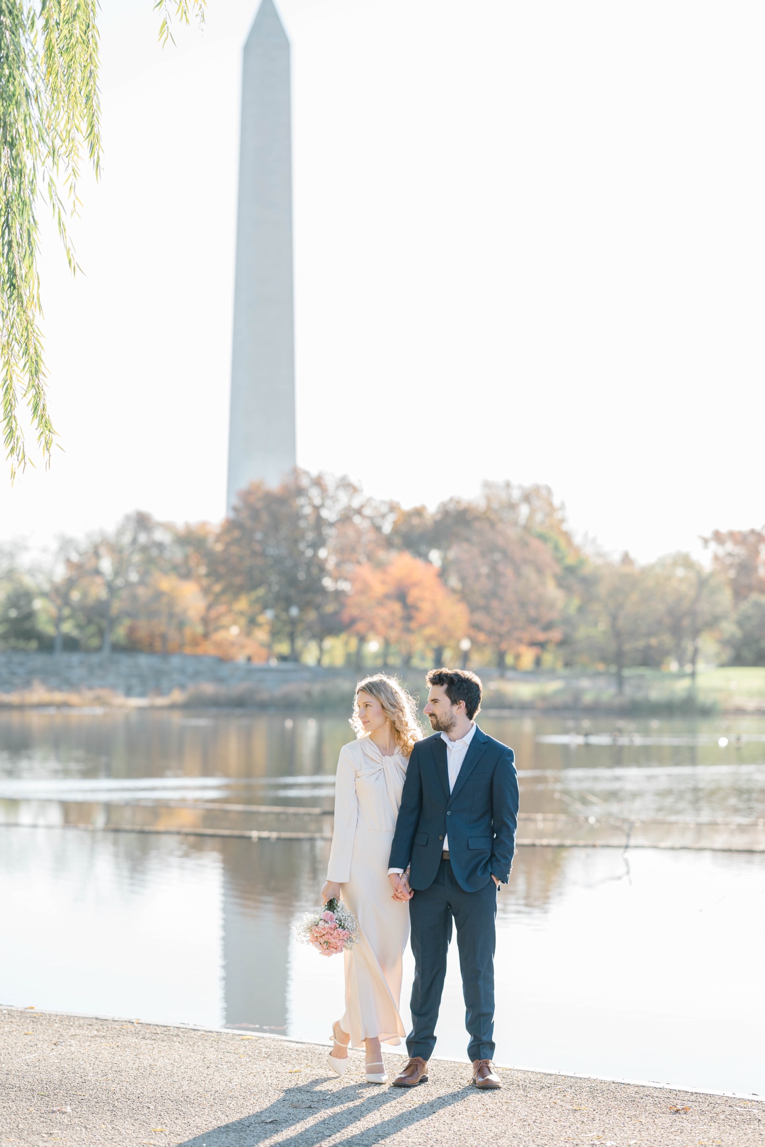 Lincoln Memorial Engagement Photos in Washington DC