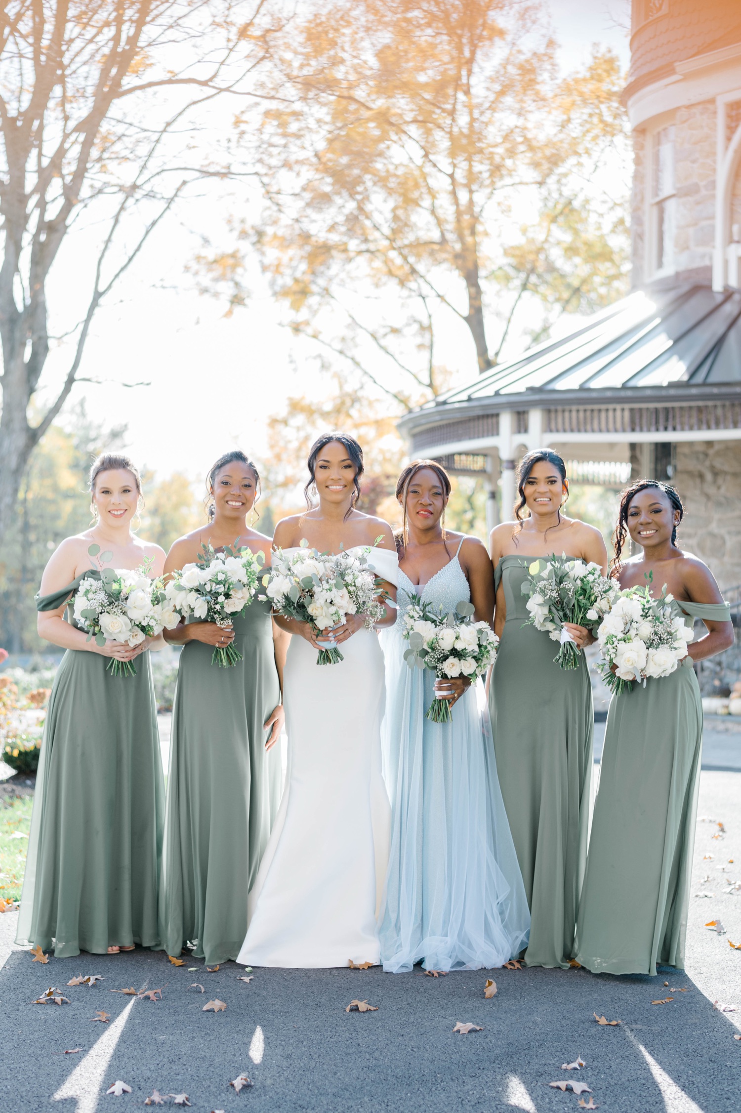 Fall Wedding at The Willows at Ashcombe Mansion | Philadelphia Wedding Photographer