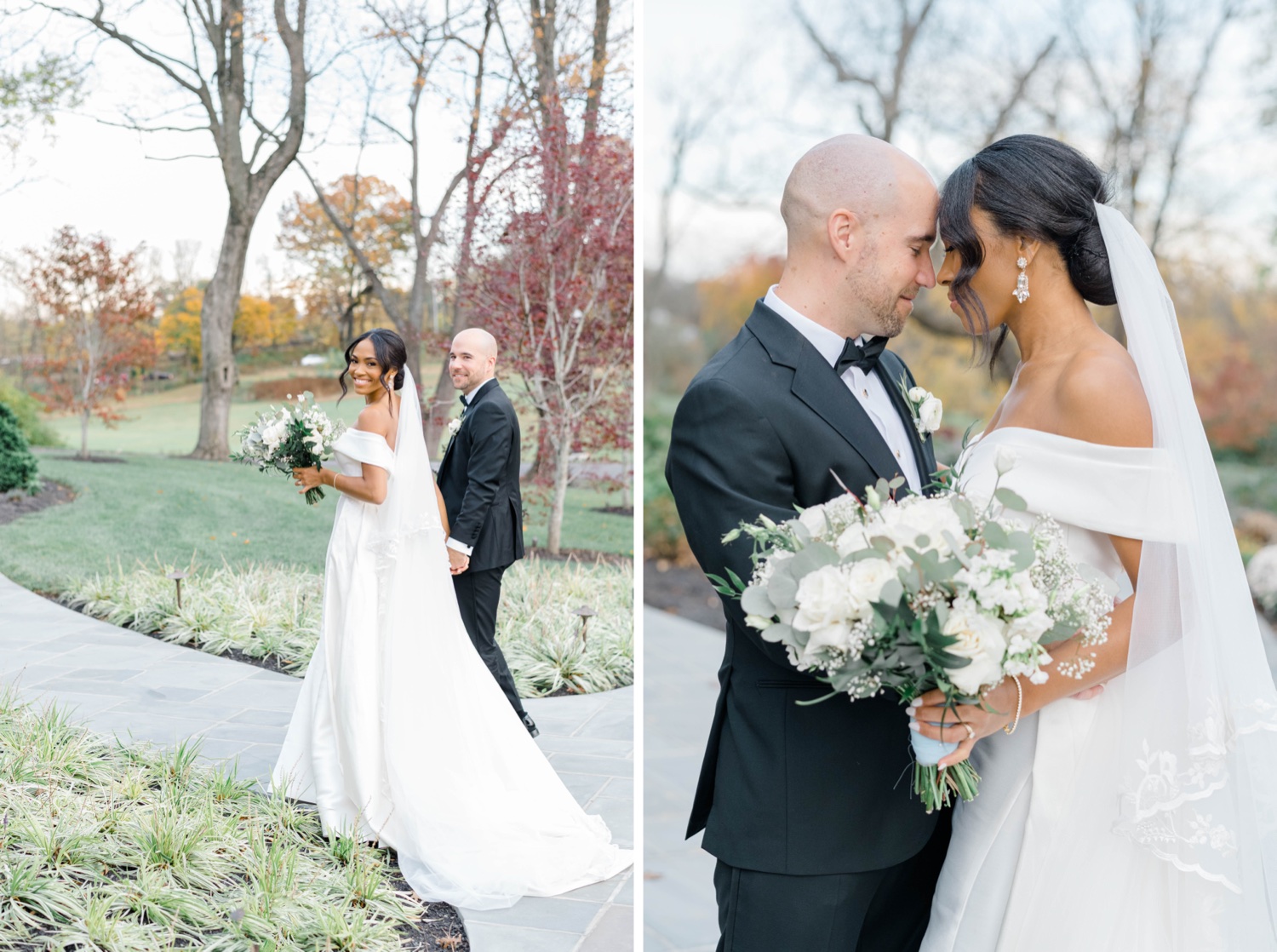 Fall Wedding at The Willows at Ashcombe Mansion | Philadelphia Wedding Photographer