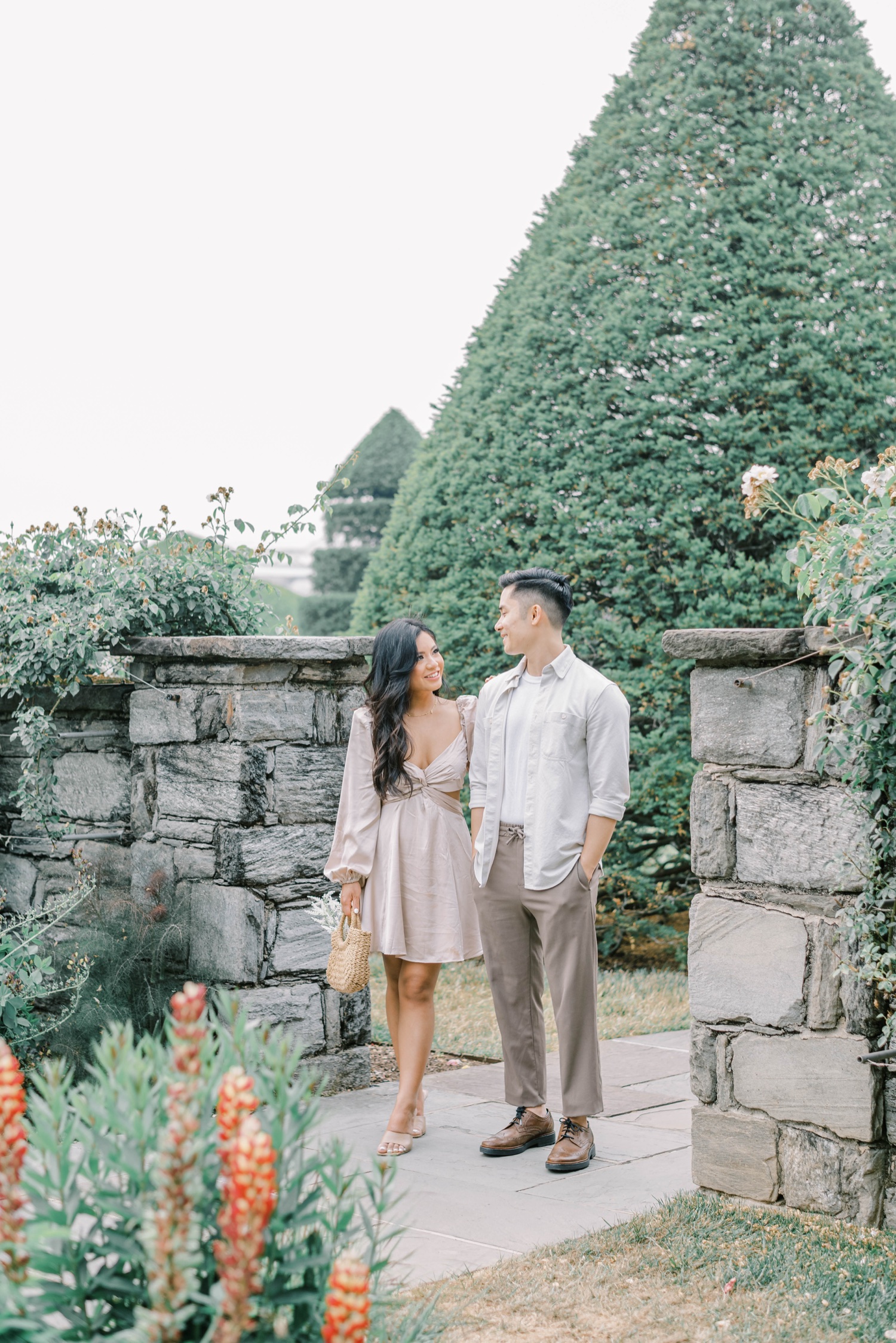 PA Engagement Photos at Longwood Gardens | Pennsylvania Wedding Photographer