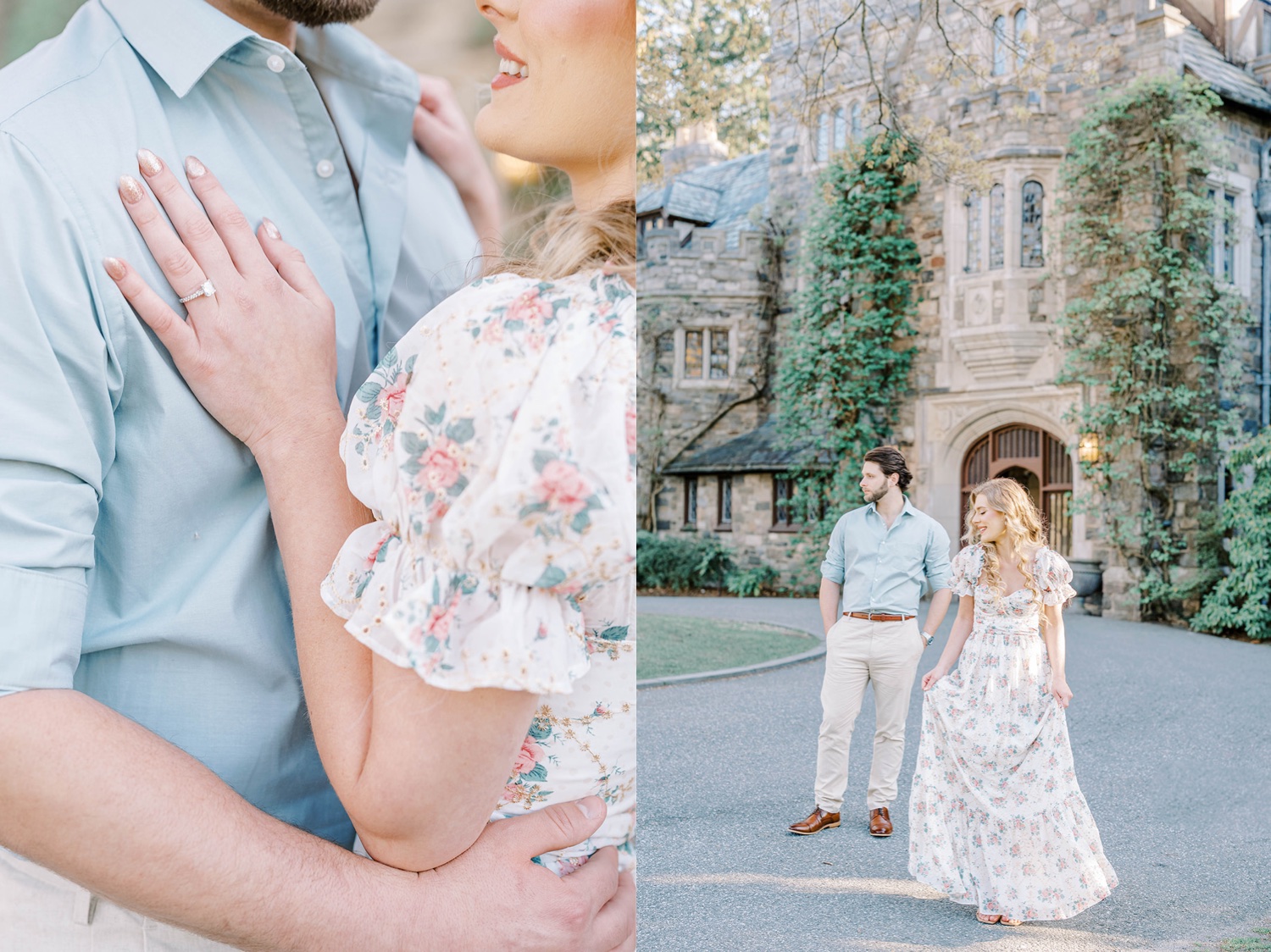 New Jersey Engagement Photos at Skylands Manor