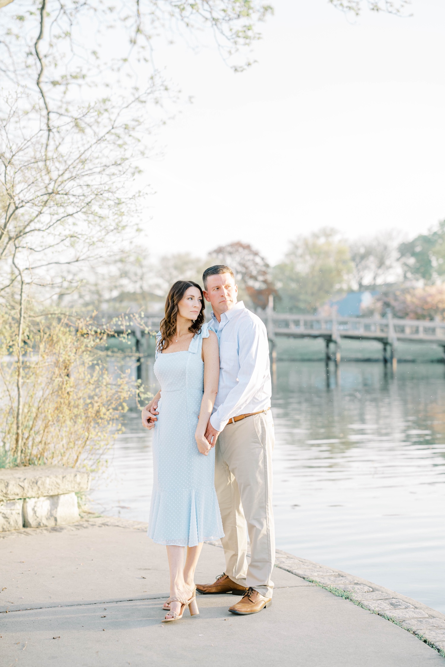 Divine Park at Spring Lake NJ Engagement Photos