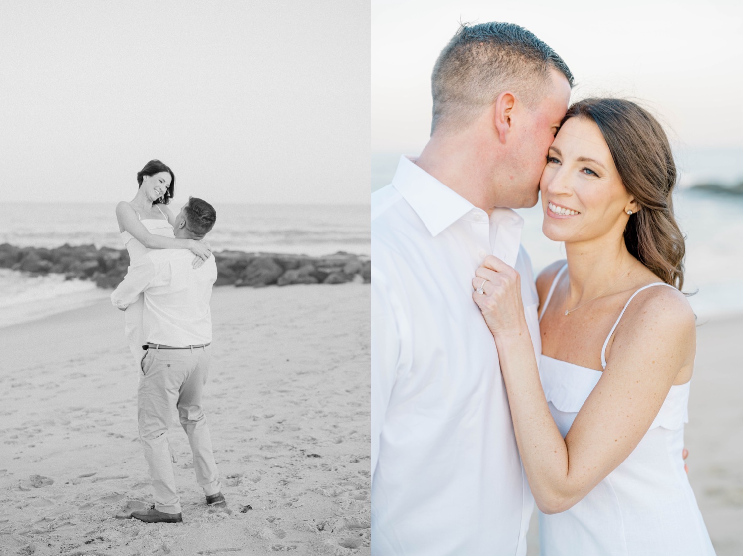 Spring Beach Engagement