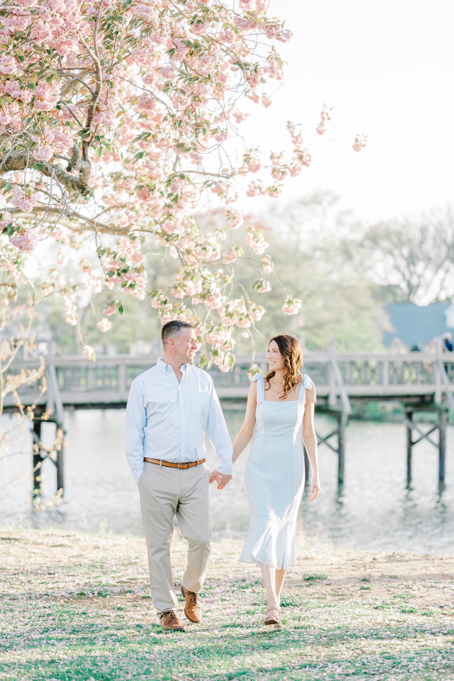 Divine Park at Spring Lake NJ Engagement Photos