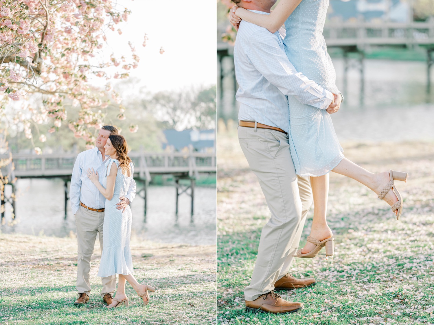 Divine Park at Spring Lake NJ Engagement Photos