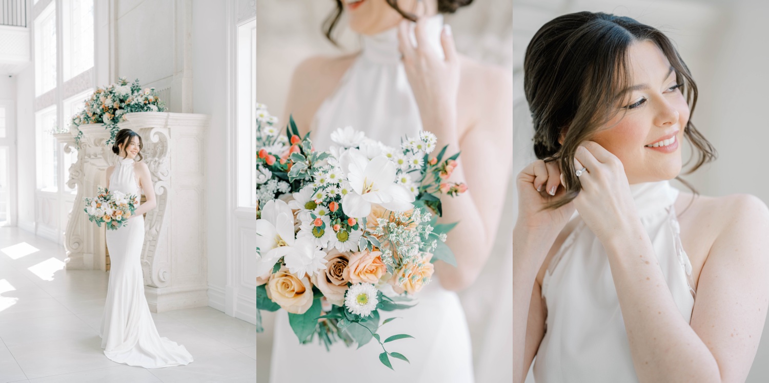 Bride Getting Ready at The Estate at Florentine Gardens