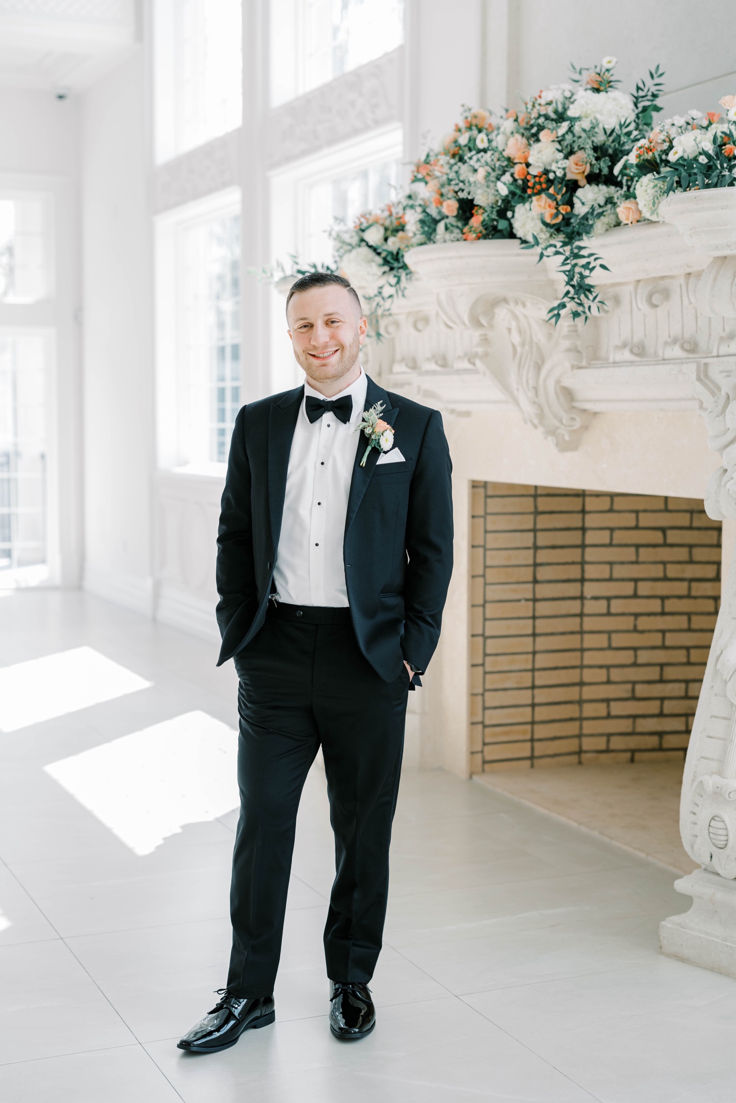 Groom Getting Ready at The Estate at Florentine Gardens