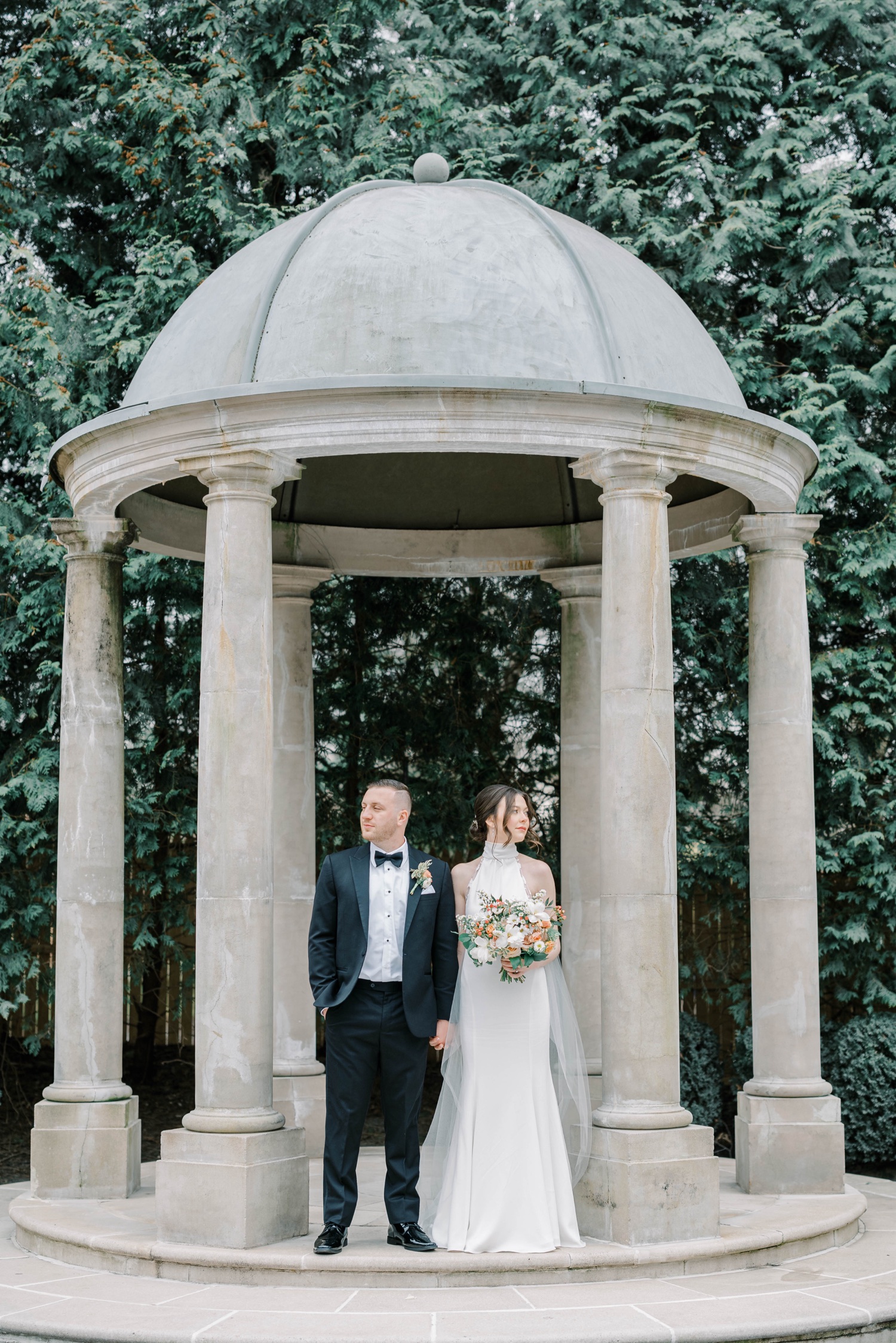 Spring Wedding Portraits at The Estate at Florentine Gardens