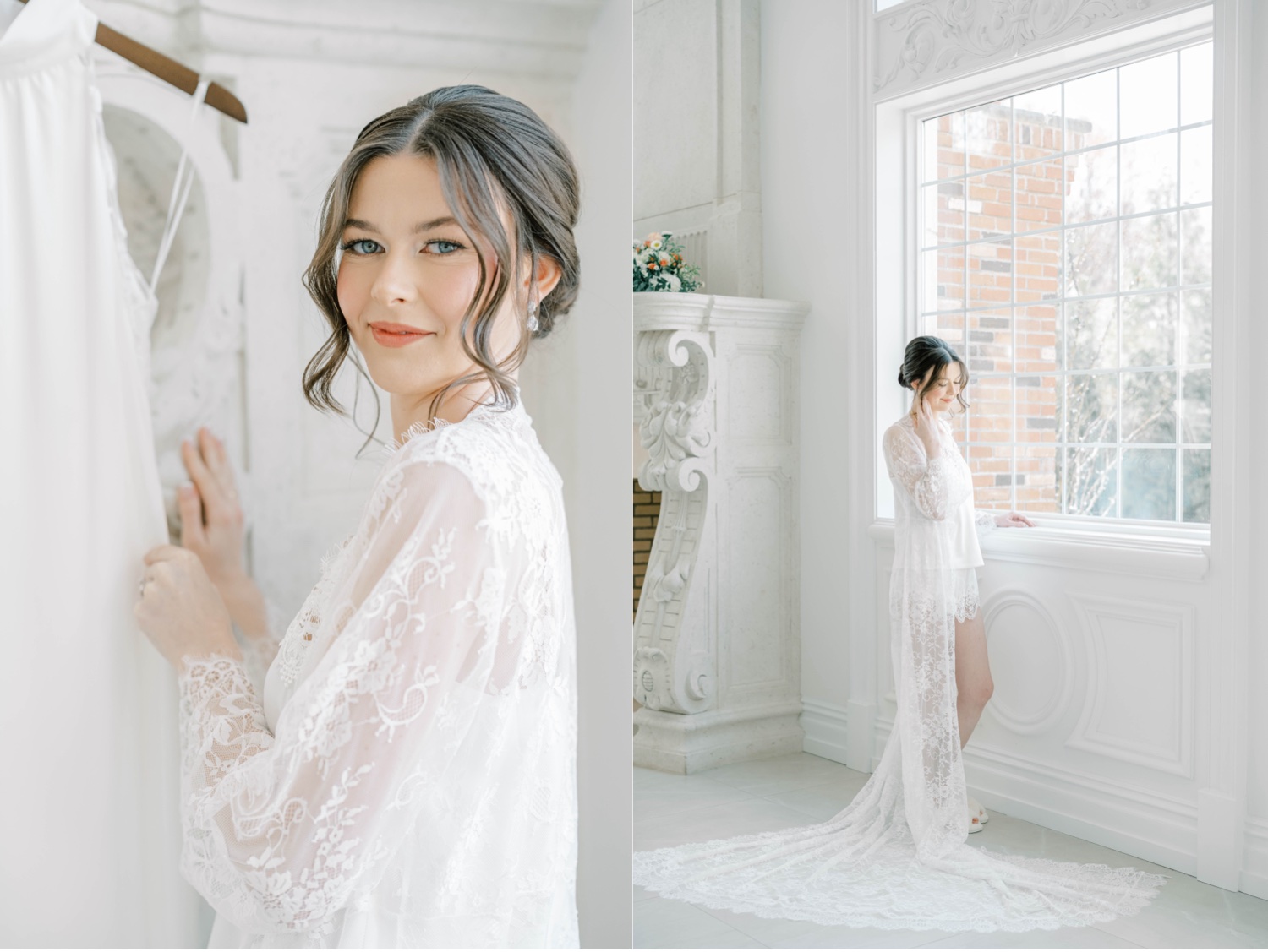 Bride Getting Ready at The Estate at Florentine Gardens