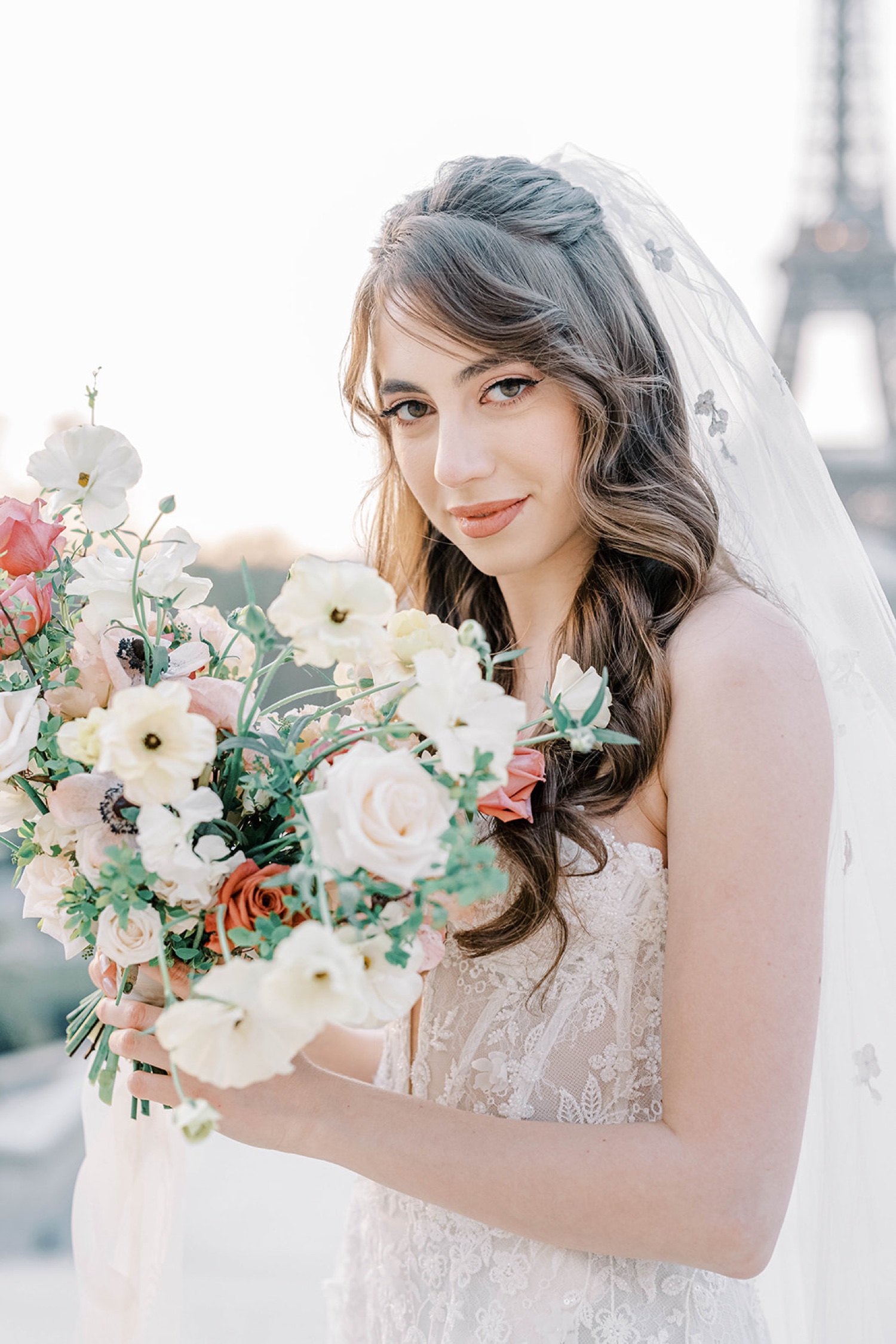 Springtime Destination Editorial Paris Wedding