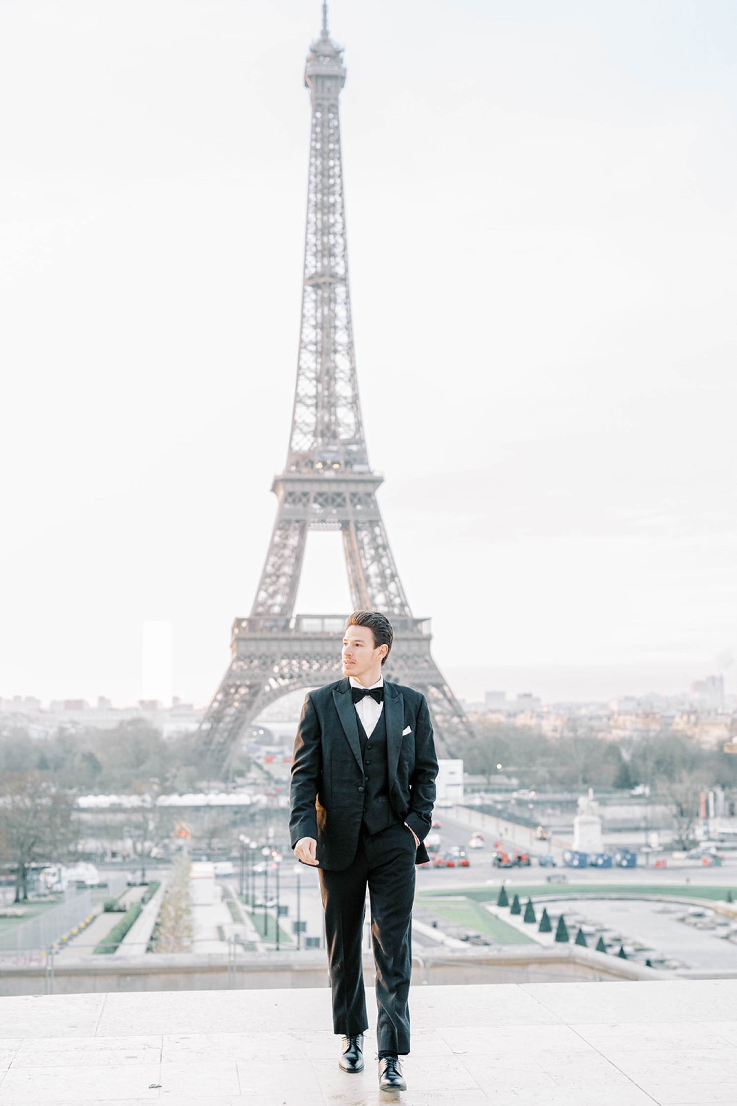 Springtime Destination Editorial Paris Wedding