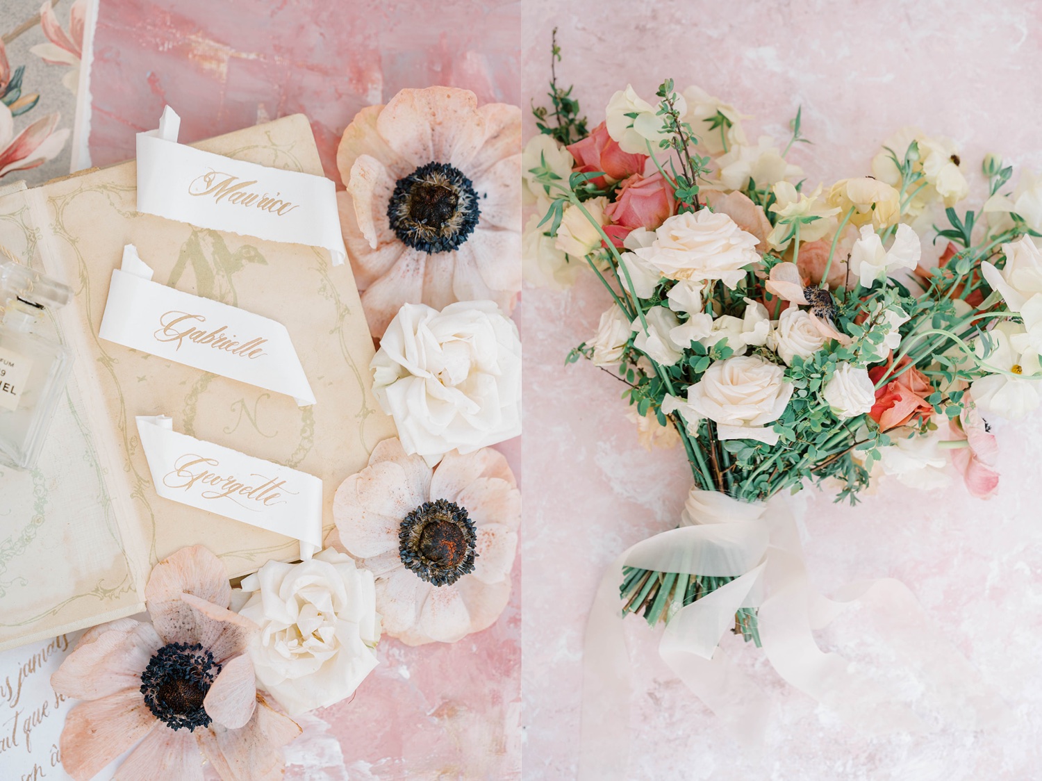 Springtime Destination Editorial Paris Wedding