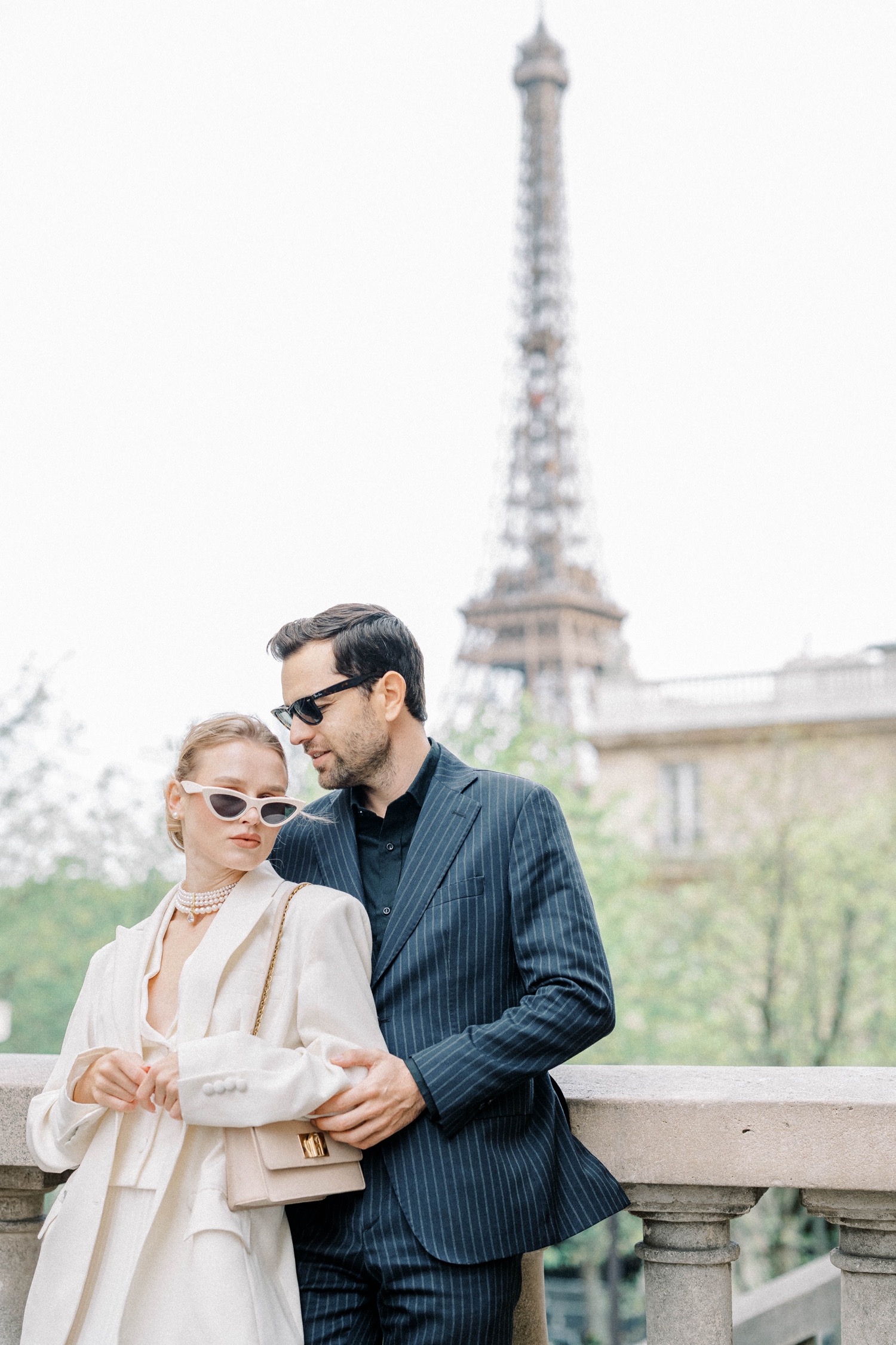 Editorial Destination Paris Engagement Photos