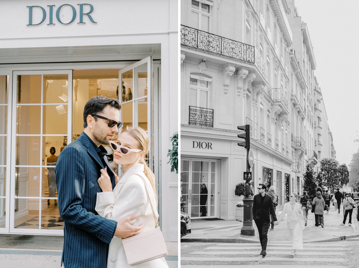 Editorial Destination Paris Engagement Photos