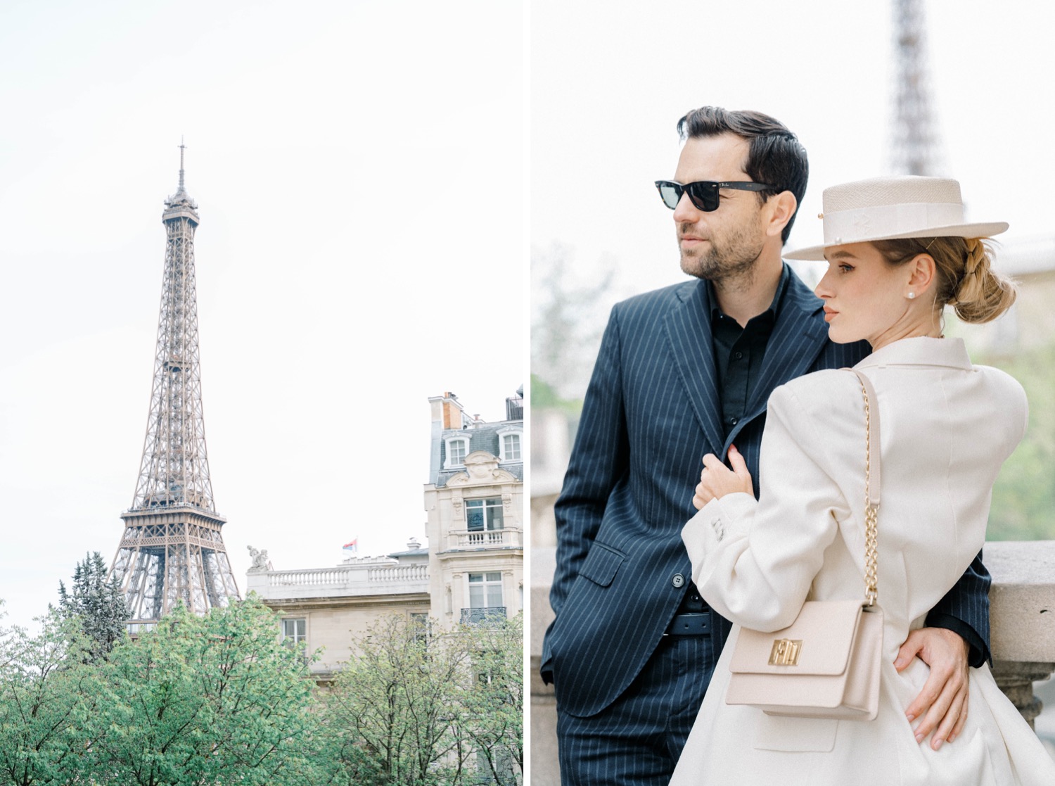 Editorial Destination Paris Engagement Photos