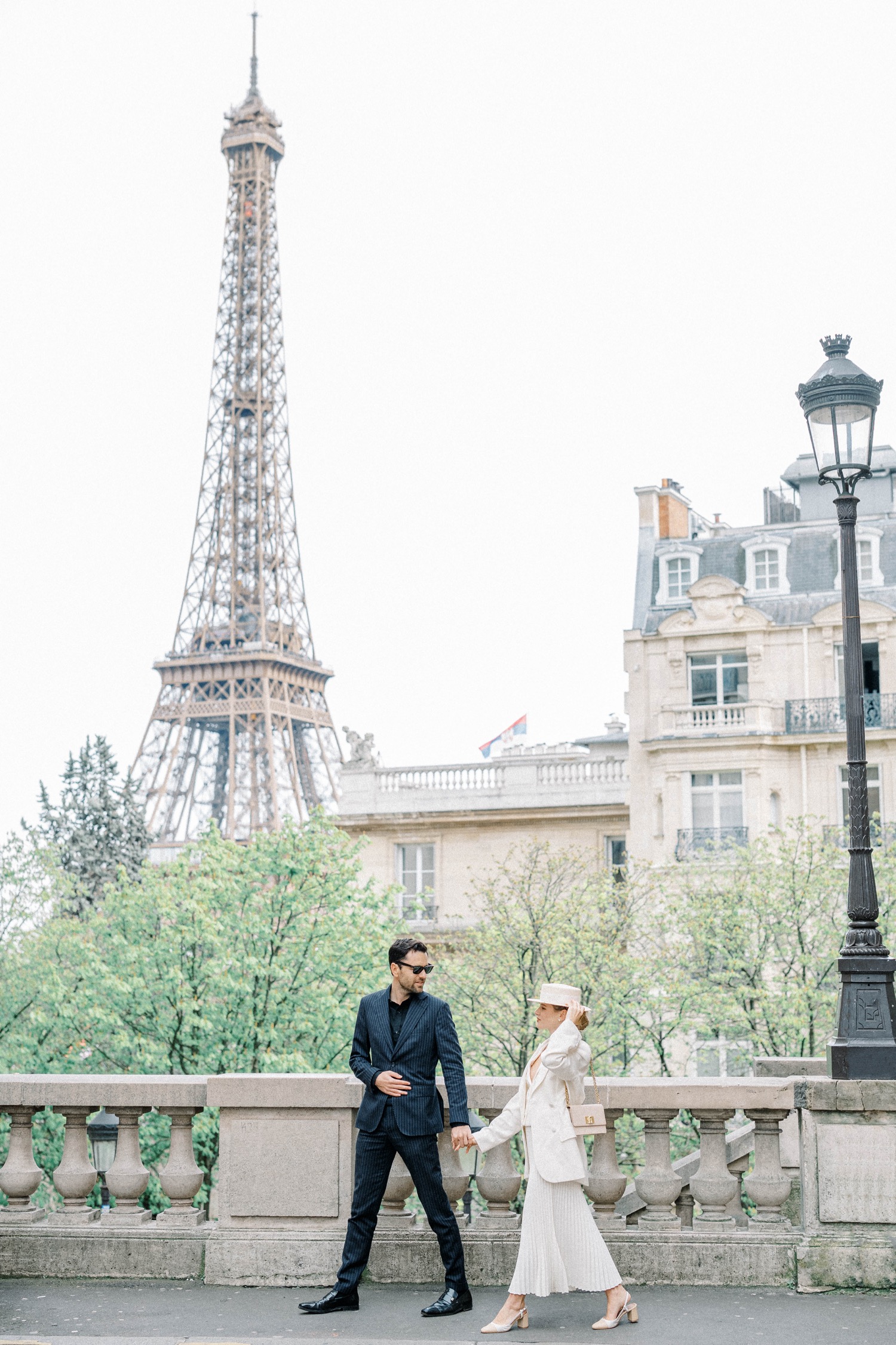 Editorial Destination Paris Engagement Photos