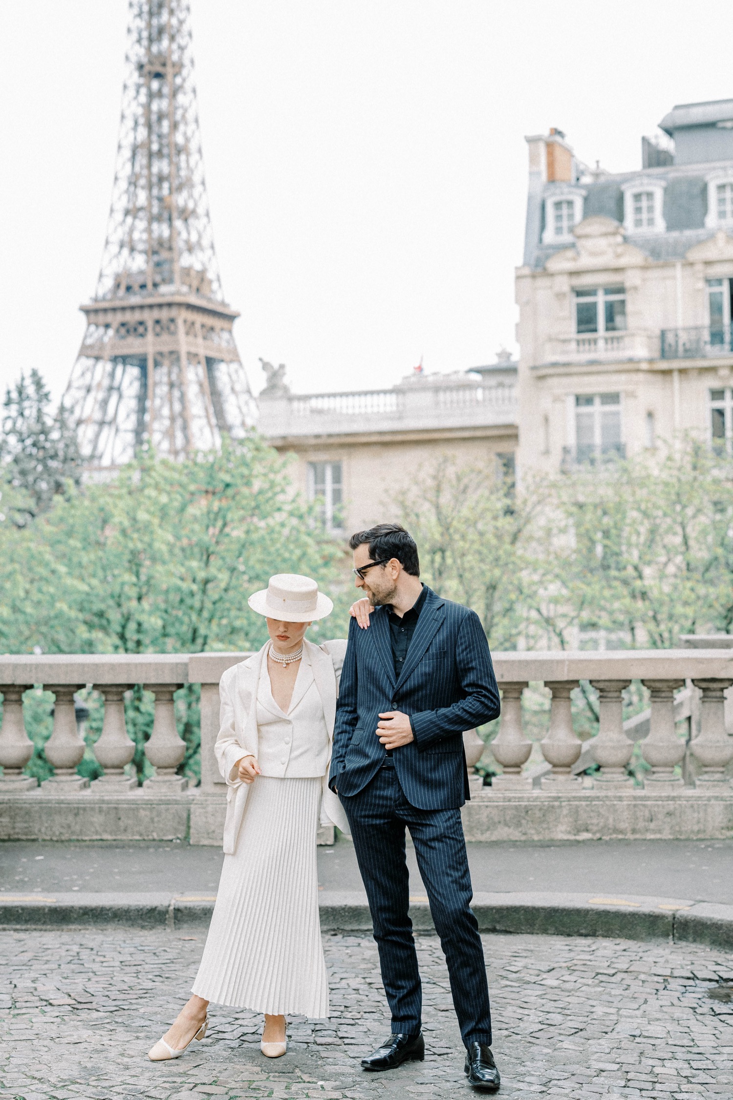 Editorial Destination Paris Engagement Photos