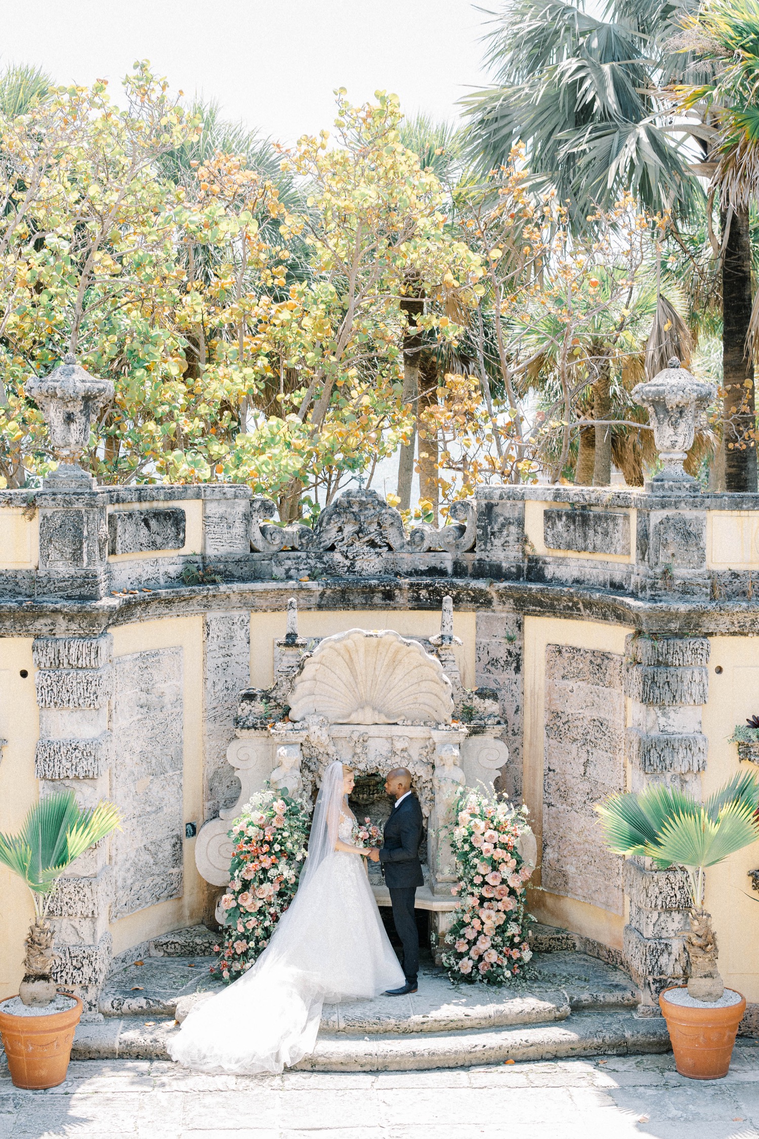 Vizcaya Museum & Gardens Wedding in Miami, FL