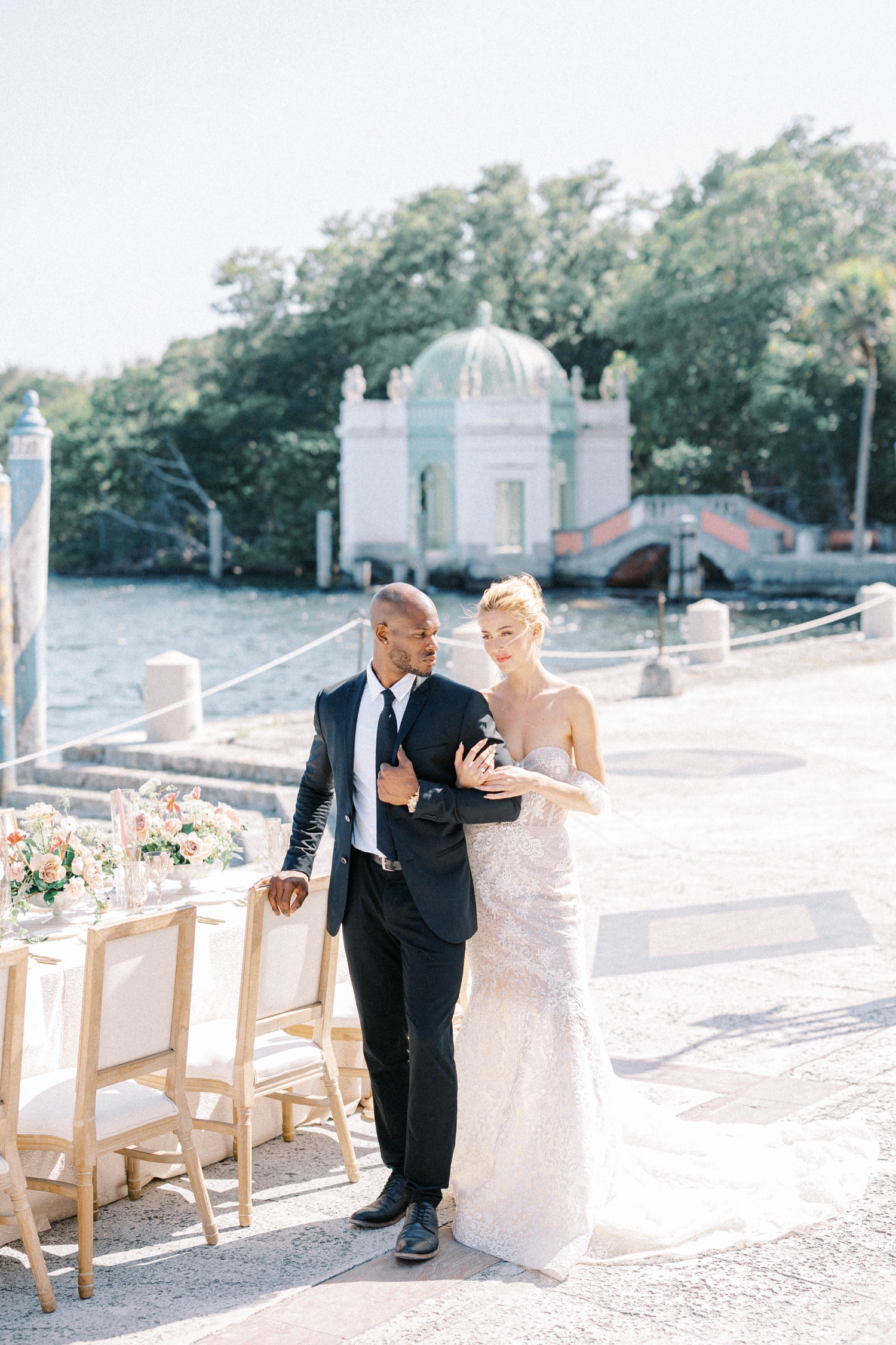 Vizcaya Museum & Gardens Wedding in Miami, FL