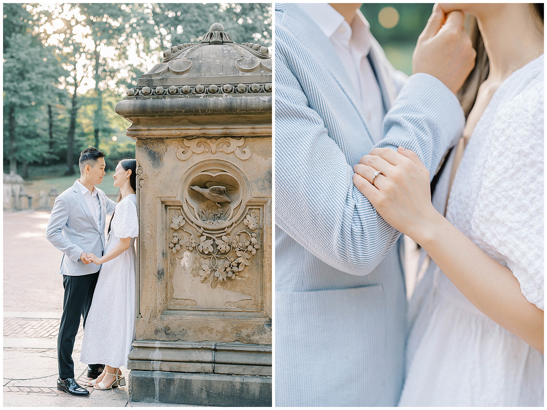 Intimate Central Park New York City Engagement Photos