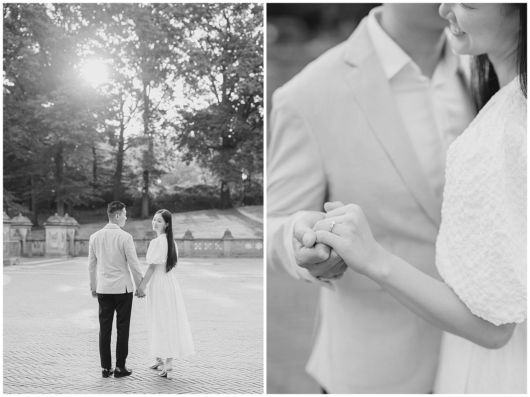 Intimate Central Park New York City Engagement Photos