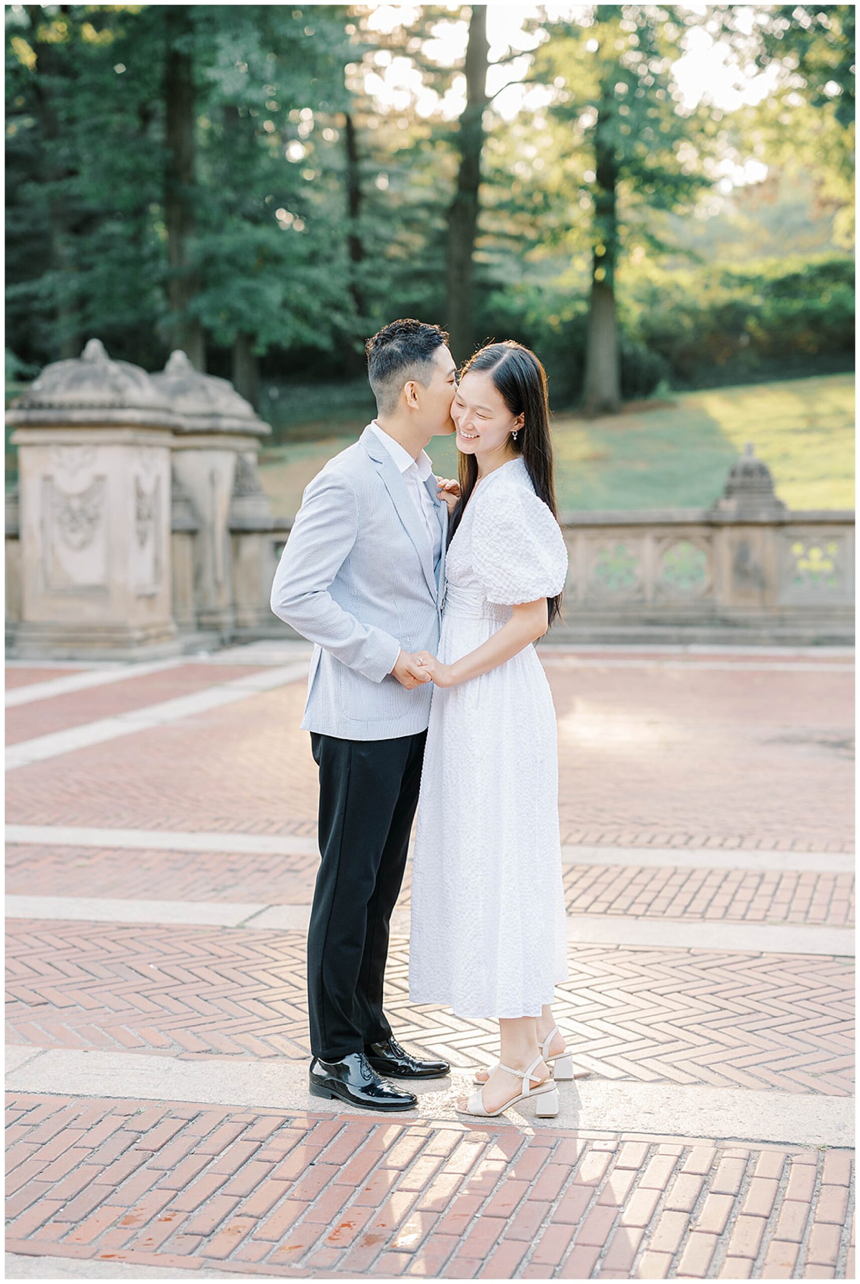 Intimate Central Park New York City Engagement Photos