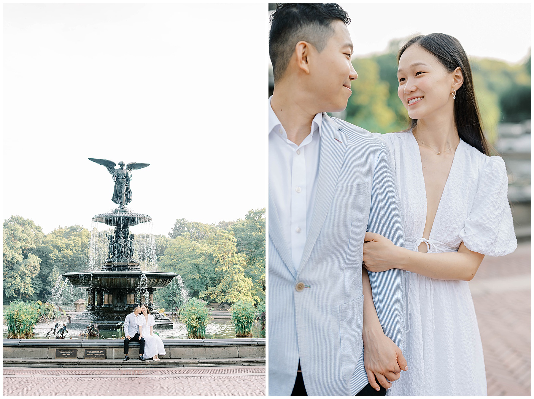 Intimate Central Park New York City Engagement Photos