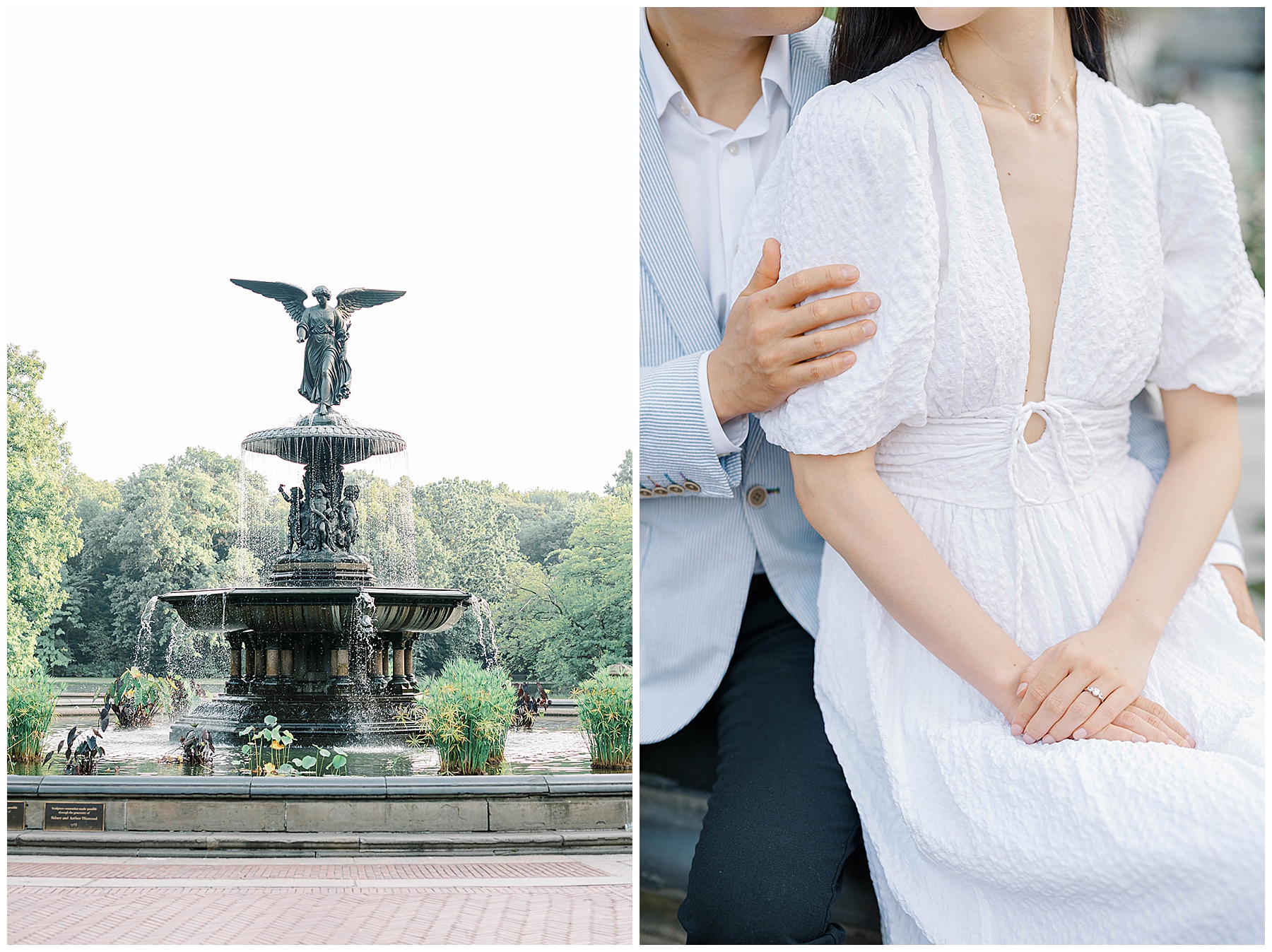 Intimate Central Park New York City Engagement Photos