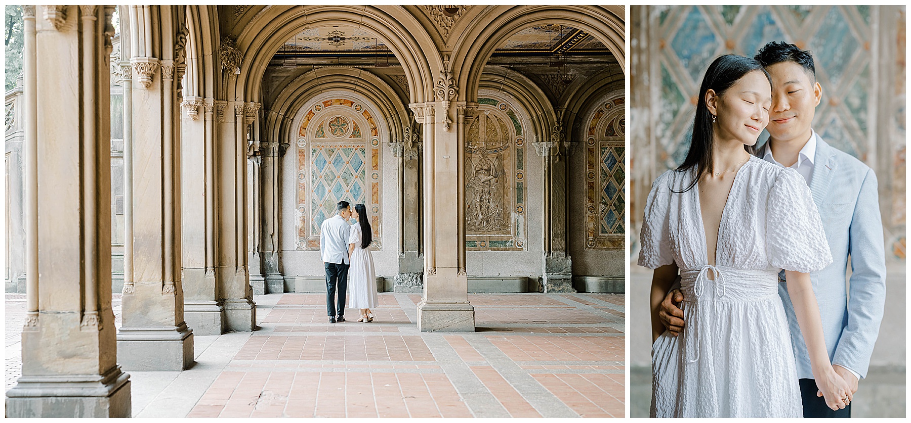 Central Park Engagement Photos