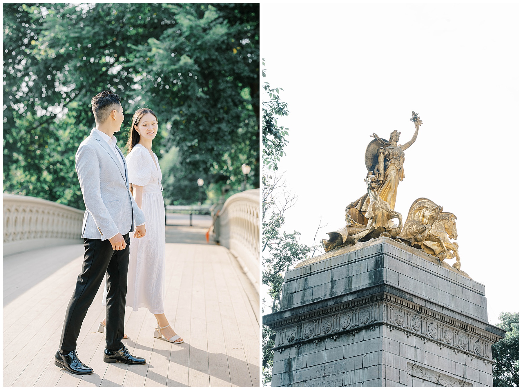 Central Park Engagement Photos