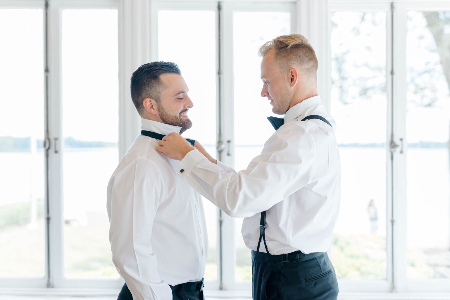 Groom Getting Ready Photos