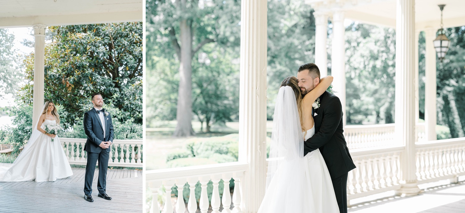 Bride and Groom First Look