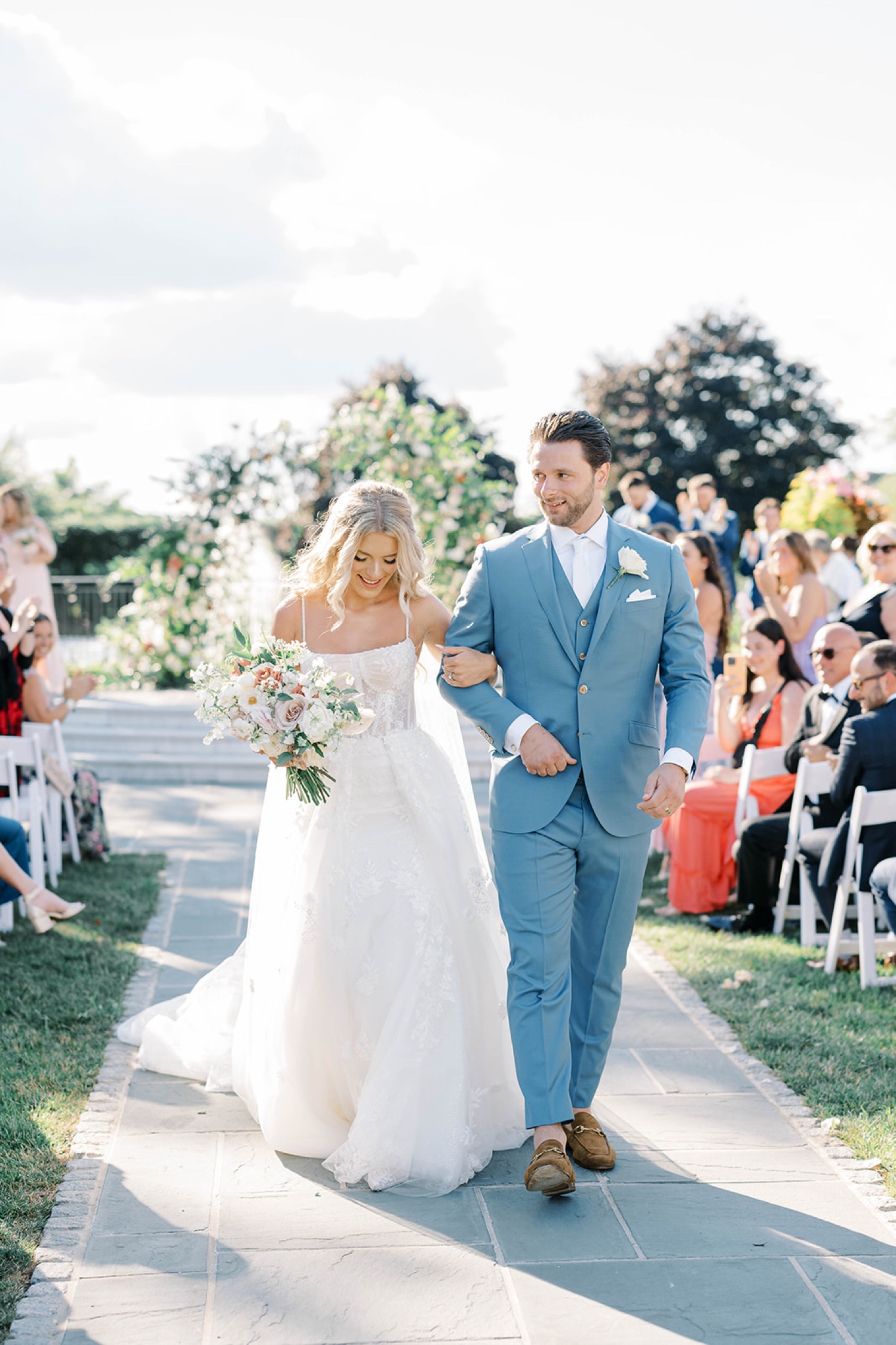 Outdoor Garden Wedding Ceremony