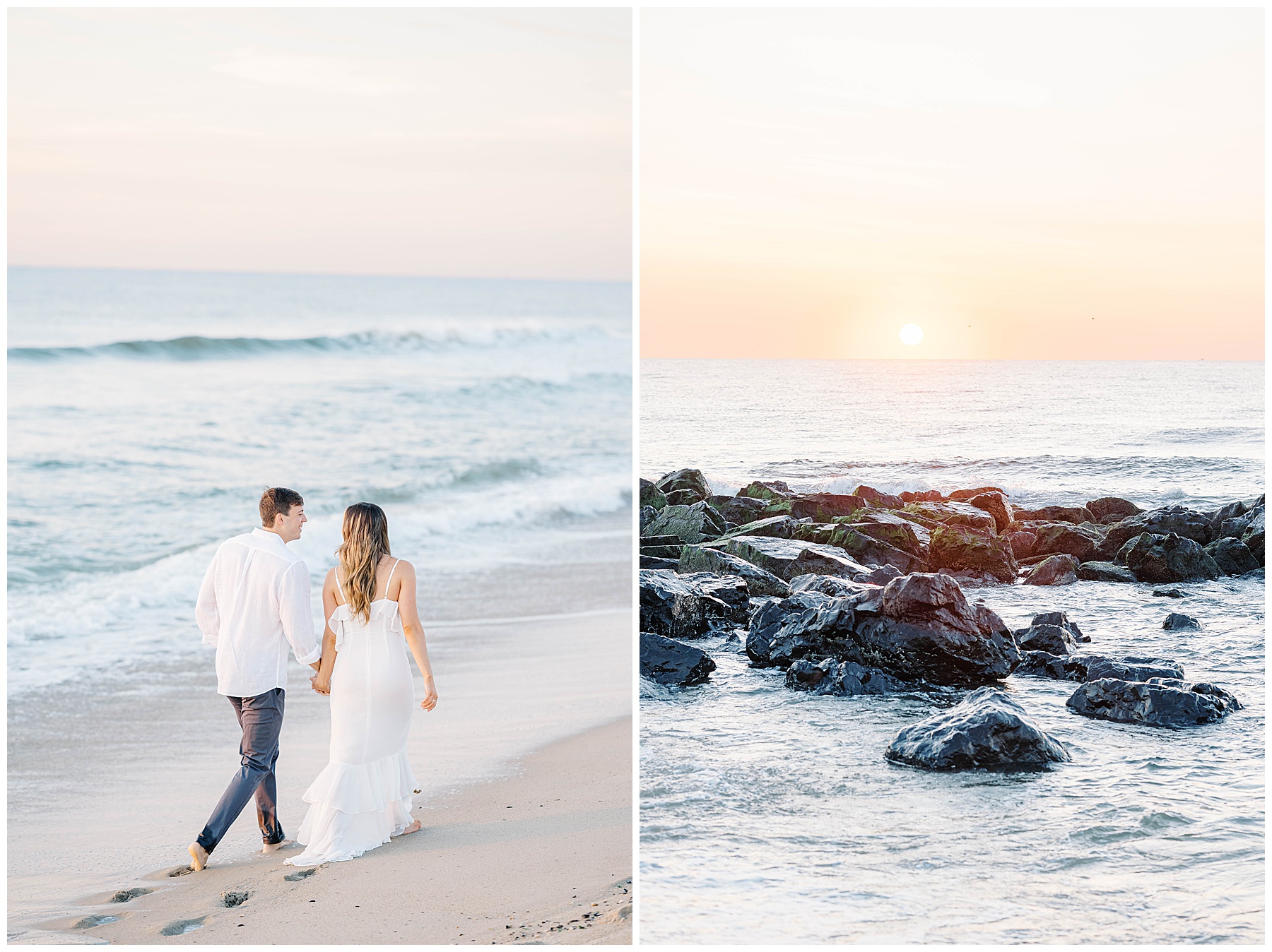 Spring Lake NJ Beach Engagement Photos