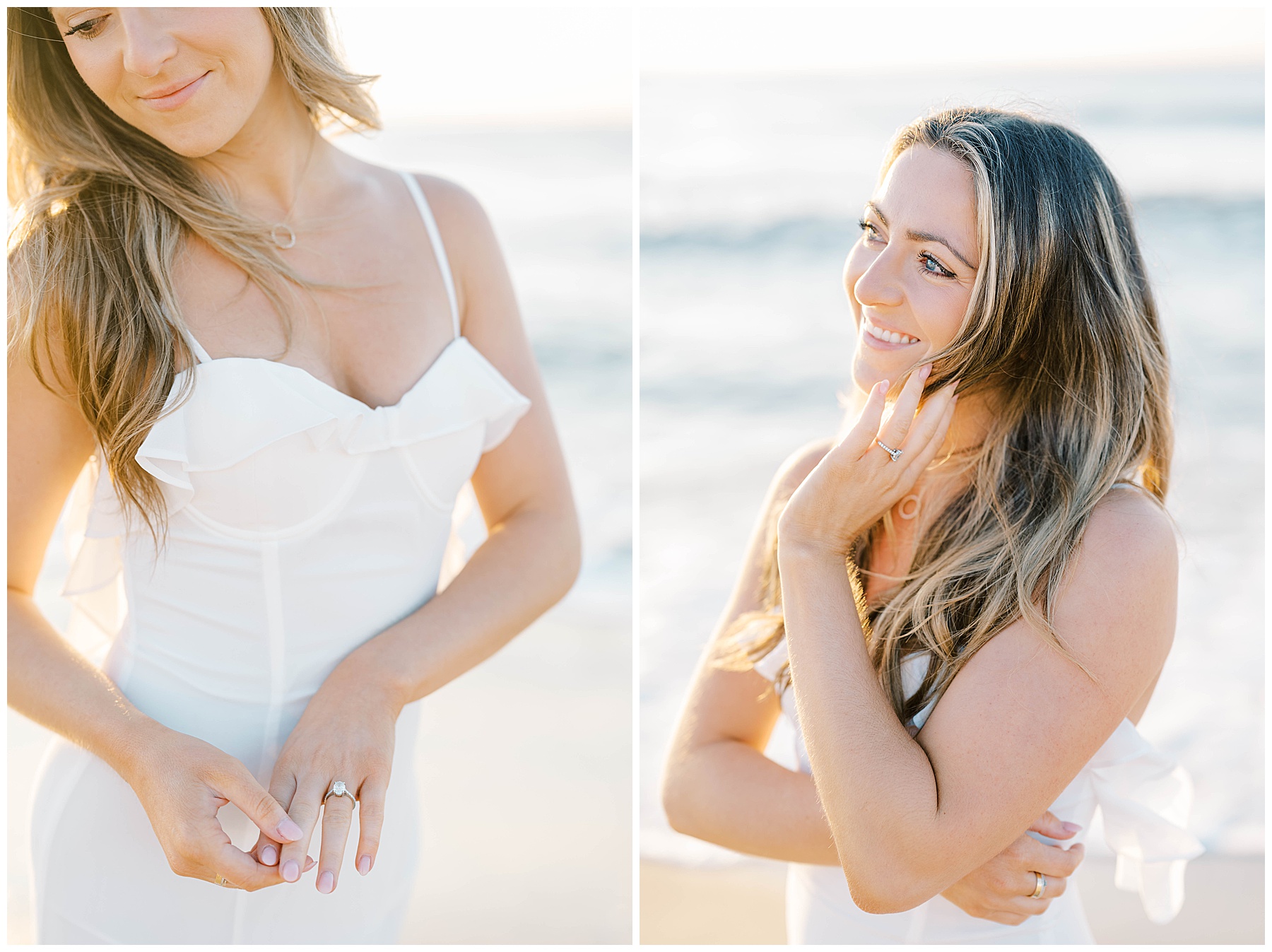 Spring Lake NJ Beach Engagement Photos