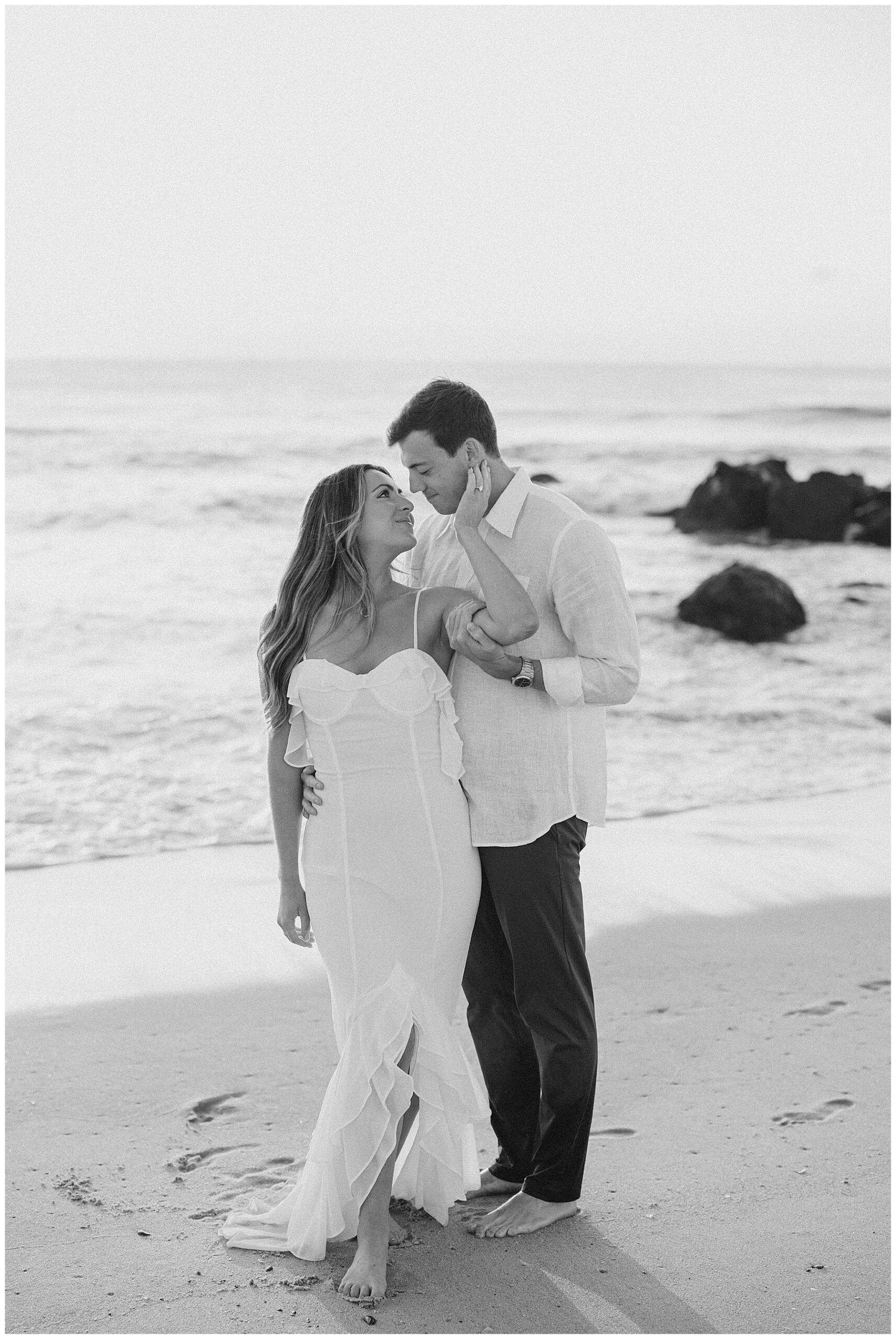 Spring Lake NJ Beach Engagement Photos