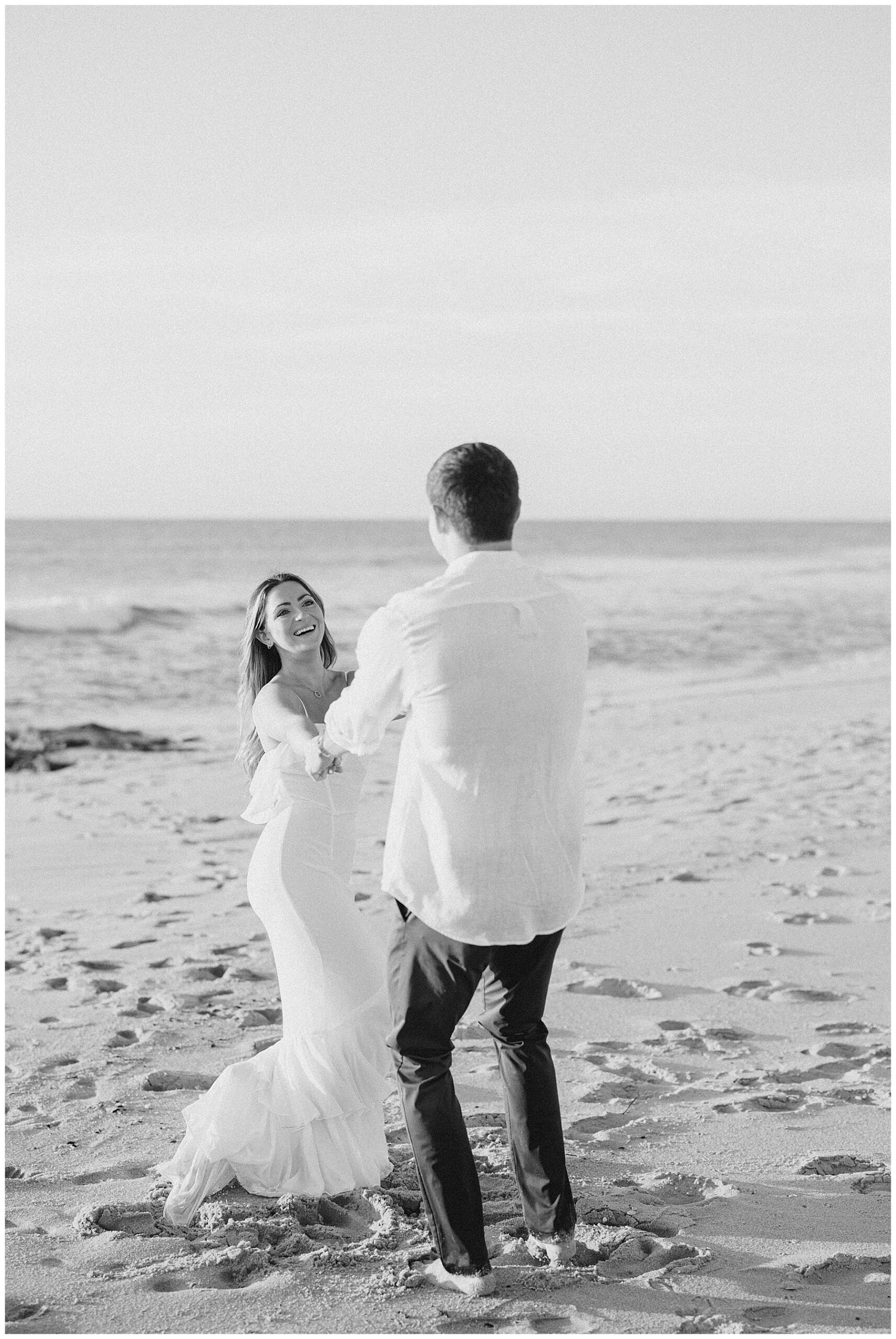 Spring Lake NJ Beach Engagement Photos