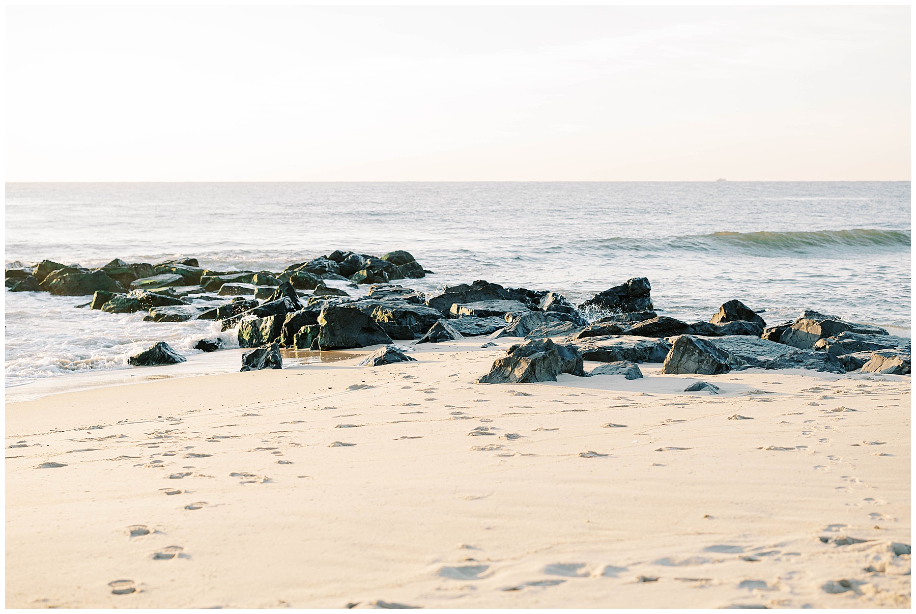 Spring Lake NJ Beach Engagement Photos