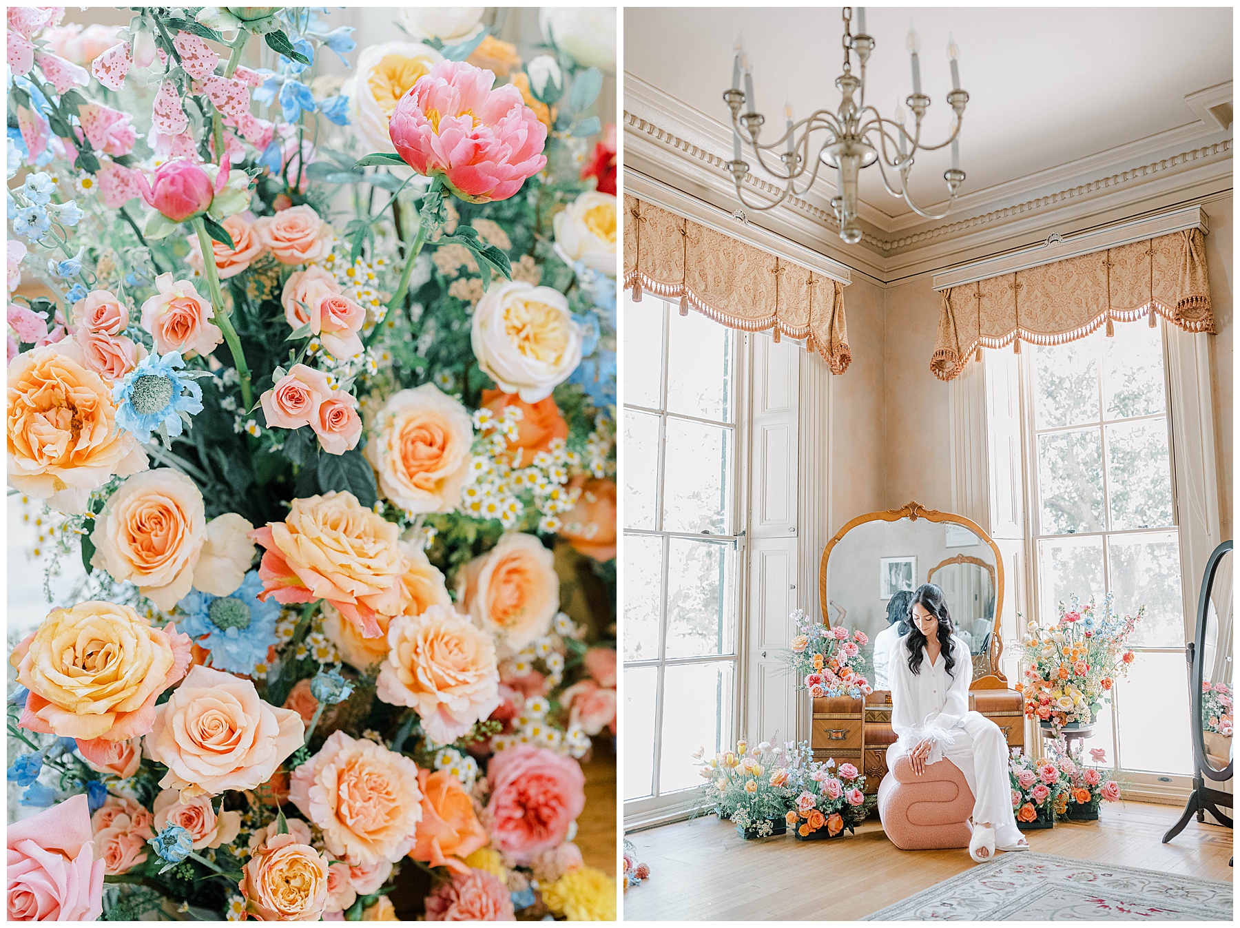 Bridal Details at Glen Foerd Mansion