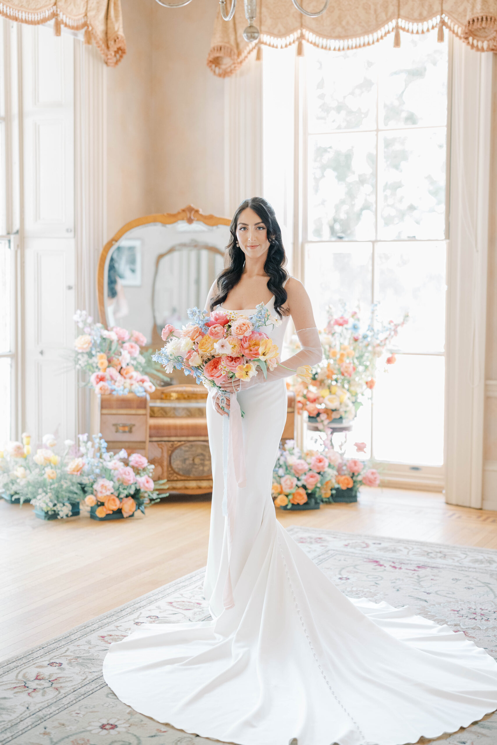 Bridal Details at Glen Foerd Mansion