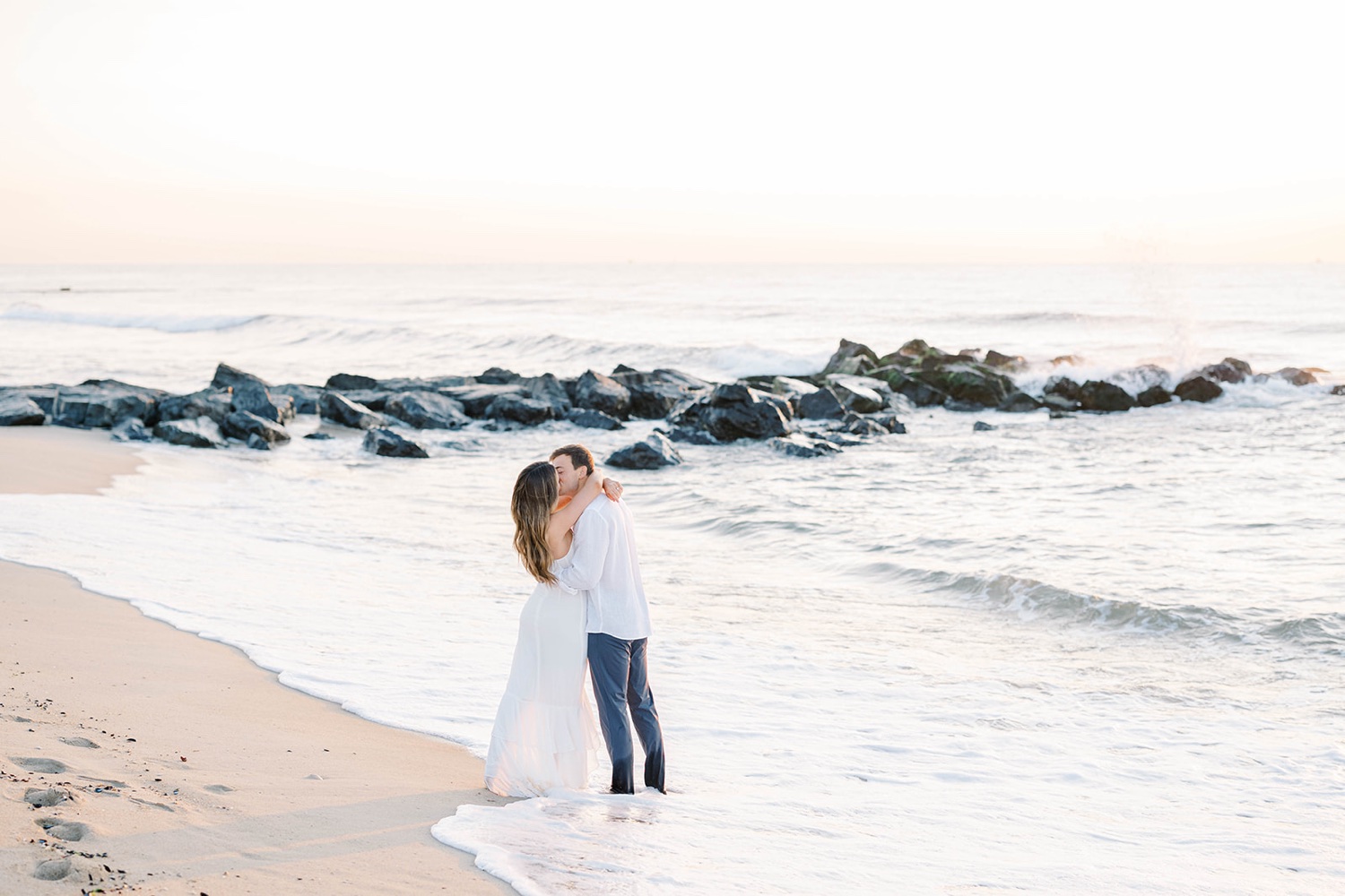 Spring Lake NJ Beach Engagement Photos