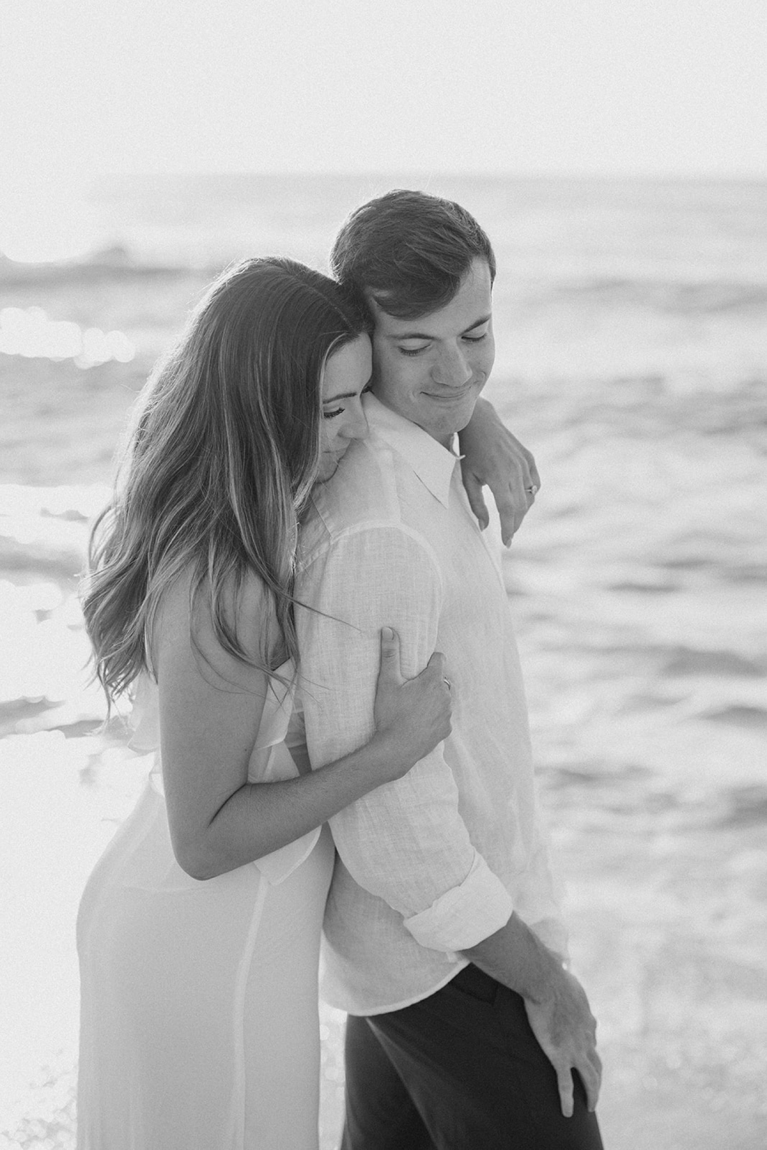 Spring Lake NJ Beach Engagement Photos