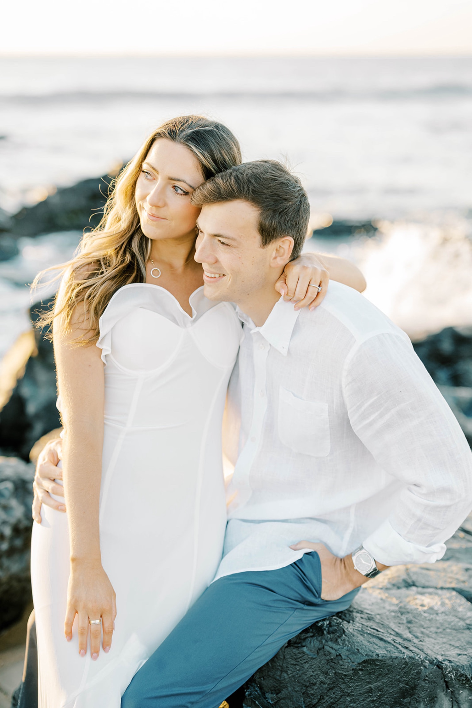 Spring Lake NJ Beach Engagement Photos