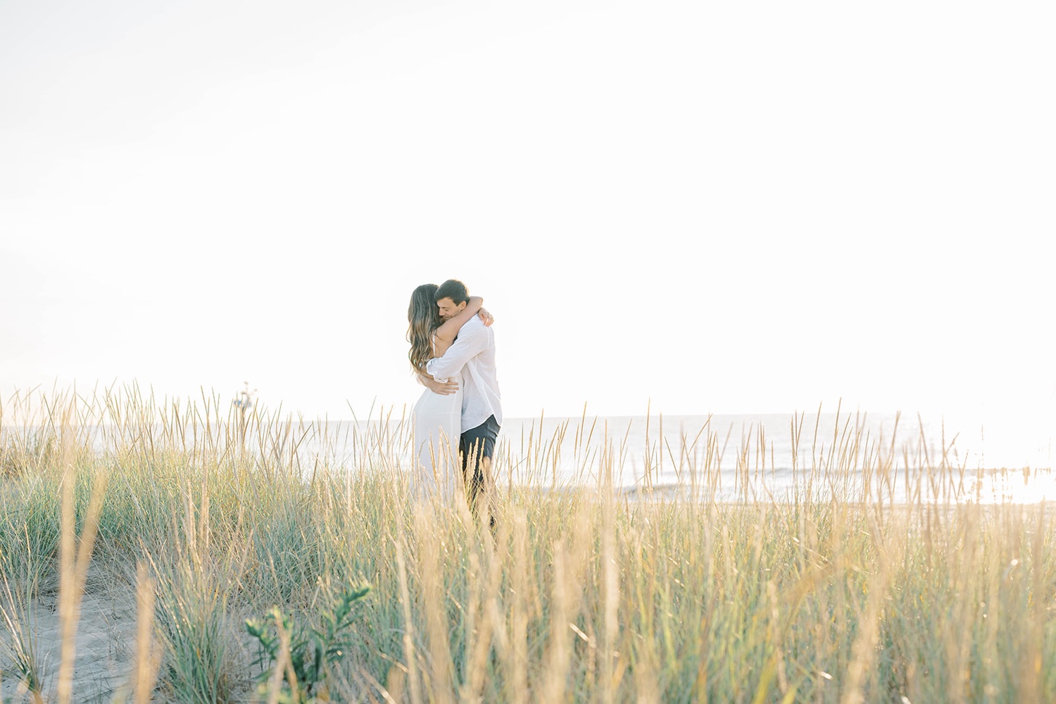 Spring Lake NJ Beach Engagement Photos