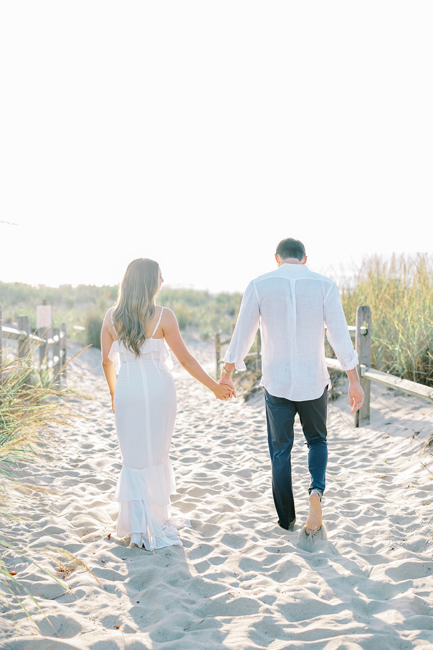 Spring Lake NJ Beach Engagement Photos