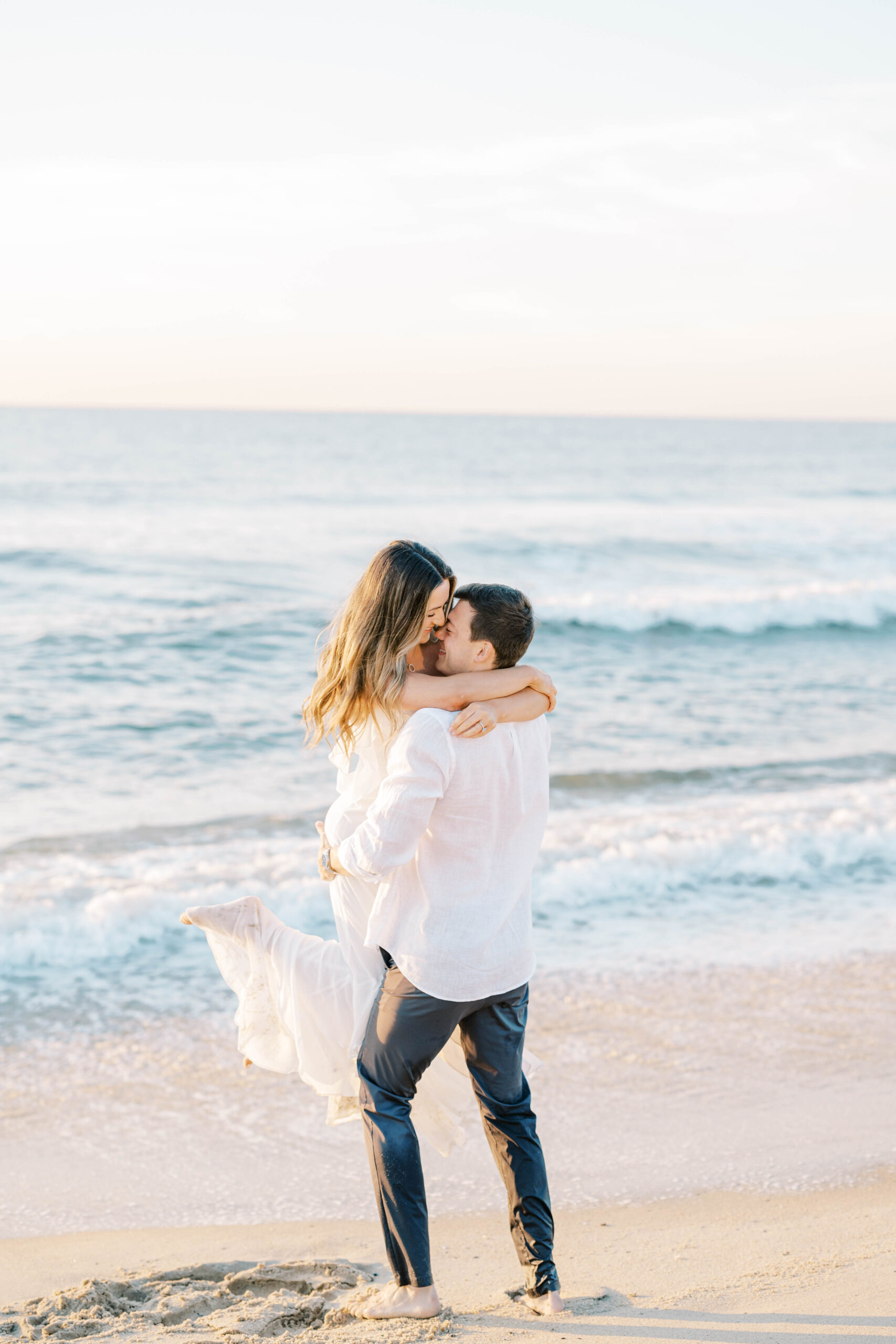 Spring Lake NJ Beach Engagement Photos