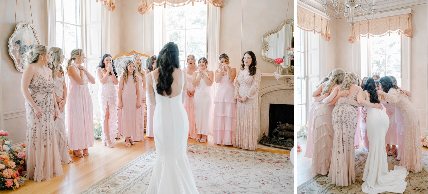 Bridal Details at Glen Foerd Mansion