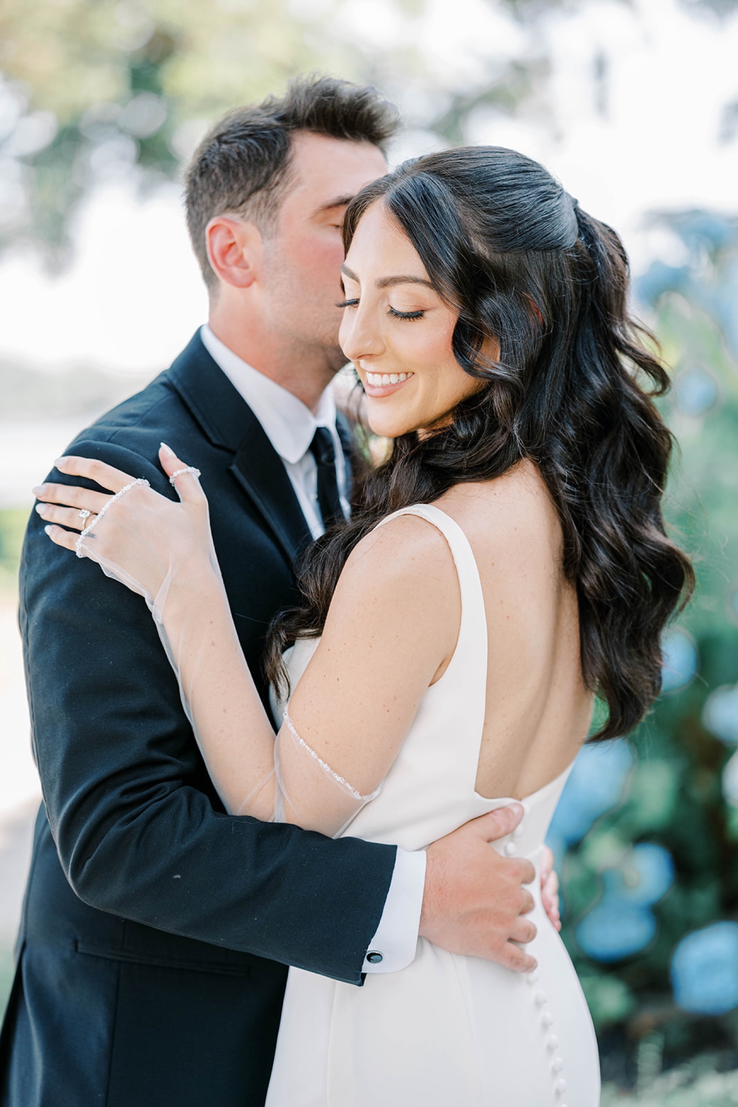 Bride & Groom Portraits at Glen Foerd Mansion